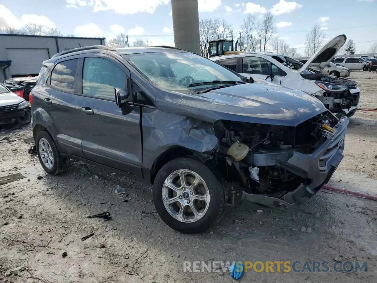 4 Photograph of a damaged car MAJ3S2GE1KC284928 FORD ECOSPORT 2019