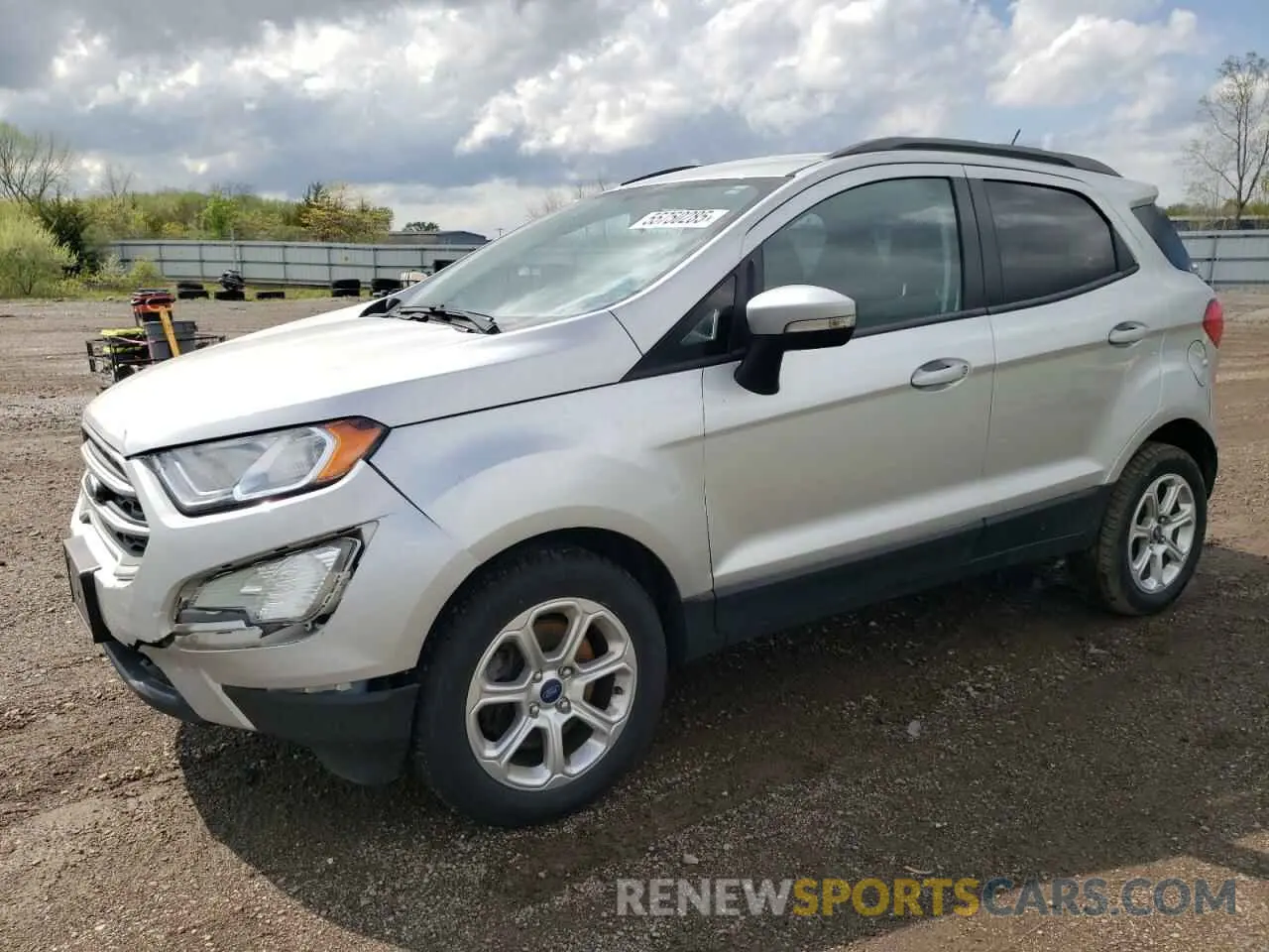 1 Photograph of a damaged car MAJ3S2GE1KC305454 FORD ECOSPORT 2019