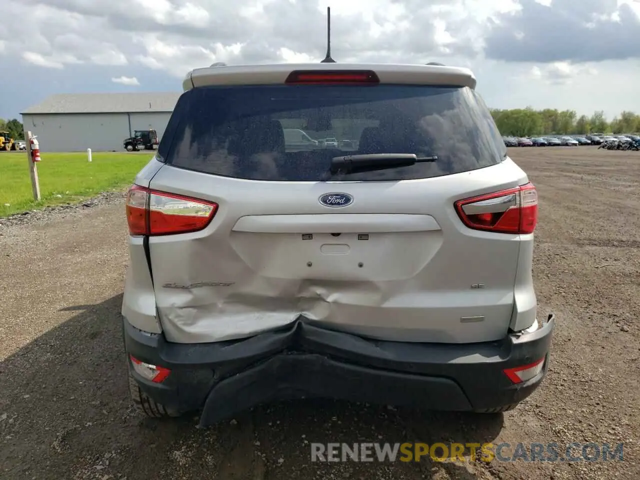 6 Photograph of a damaged car MAJ3S2GE1KC305454 FORD ECOSPORT 2019
