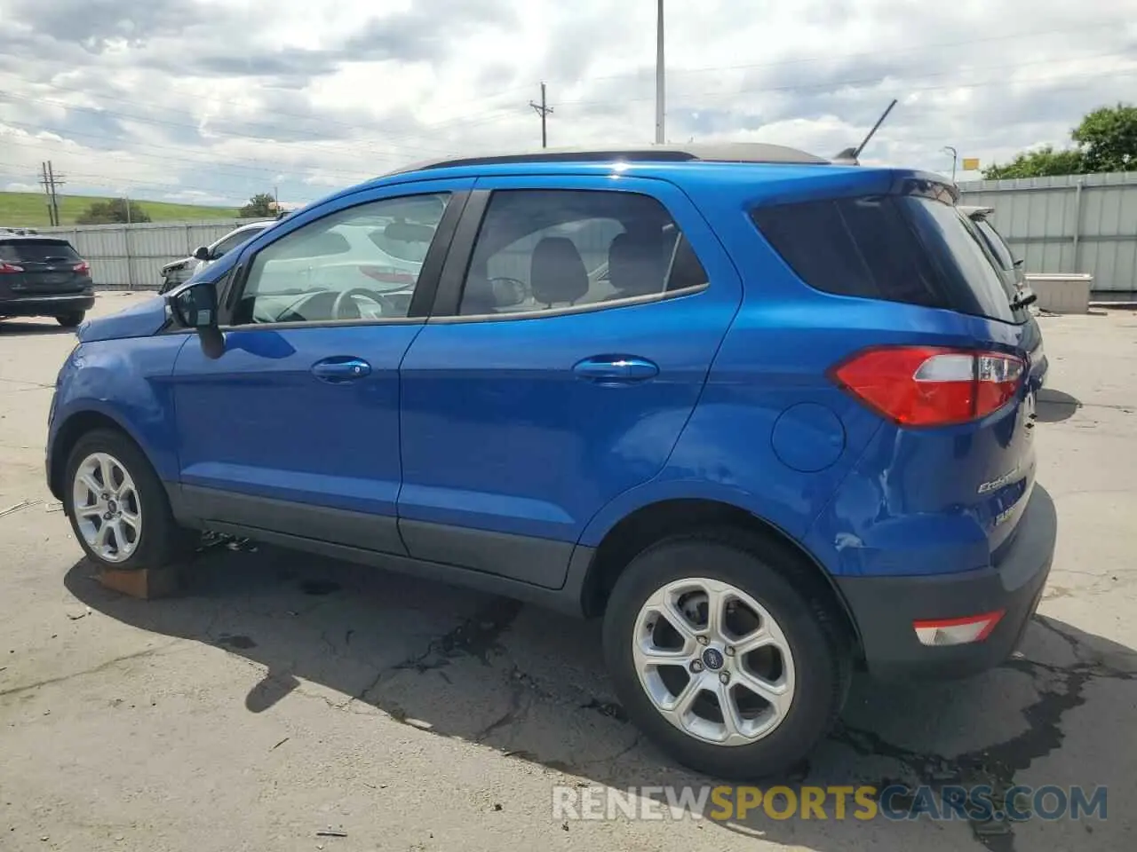 2 Photograph of a damaged car MAJ3S2GE1KC307947 FORD ECOSPORT 2019
