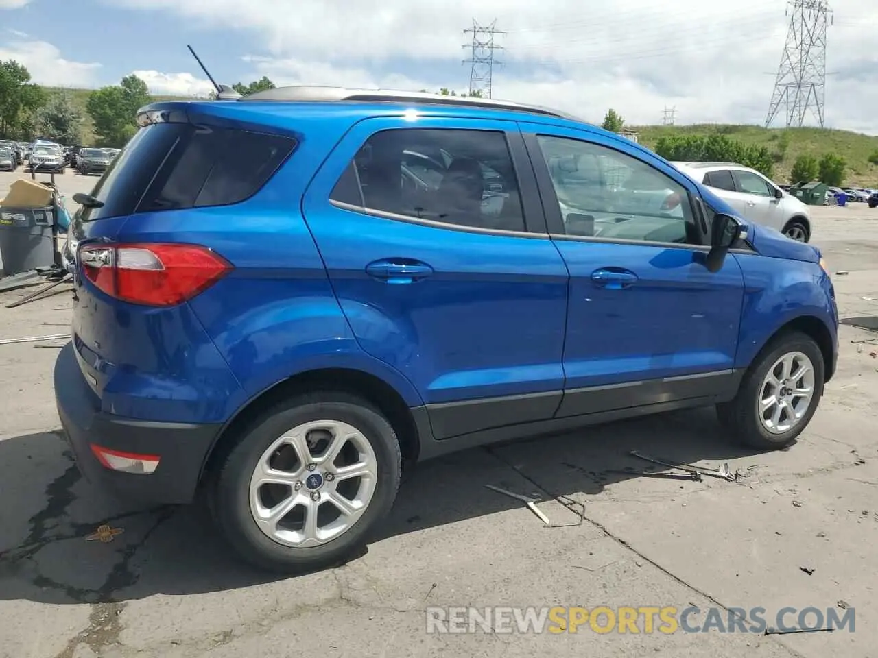 3 Photograph of a damaged car MAJ3S2GE1KC307947 FORD ECOSPORT 2019