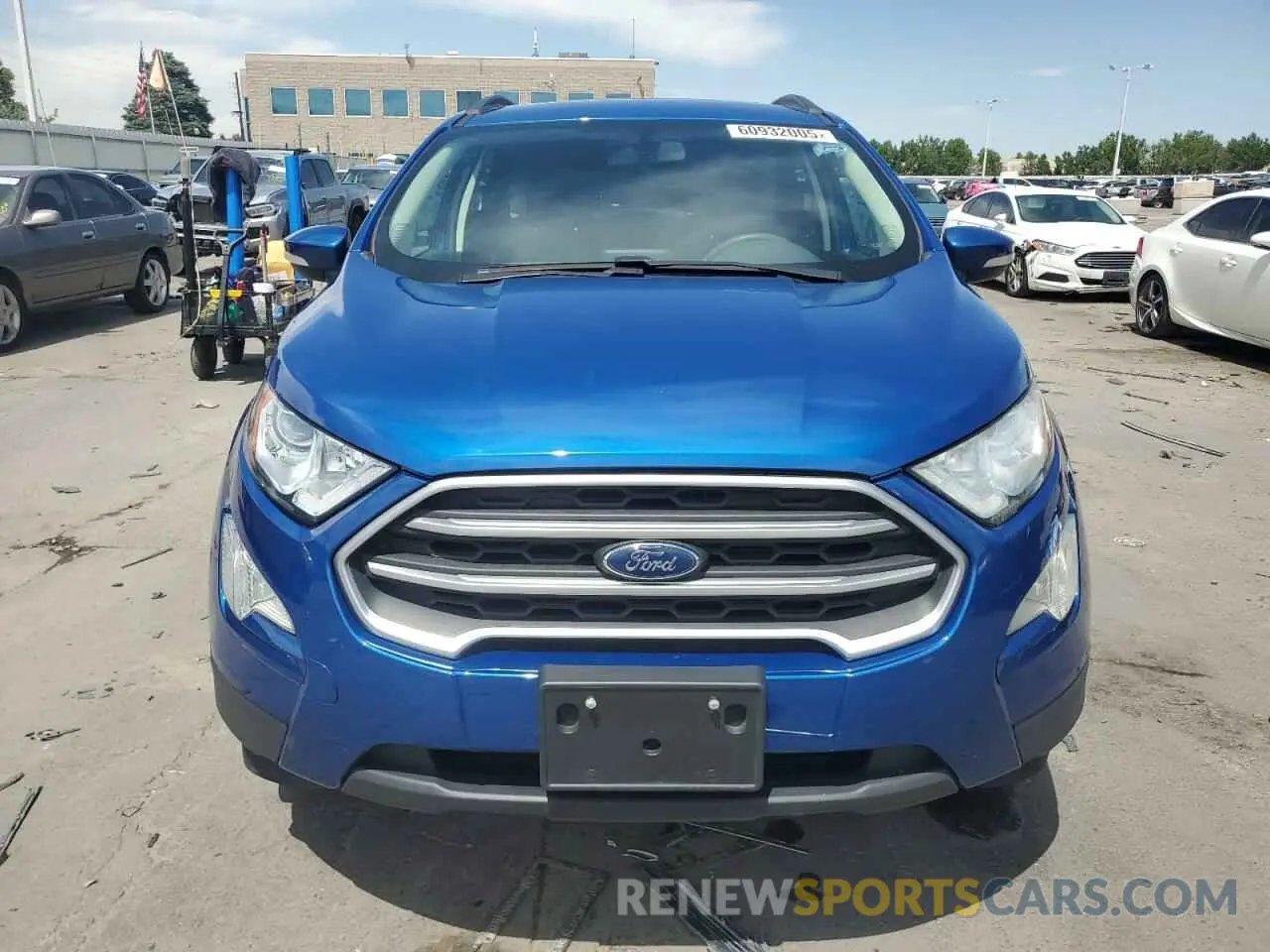 5 Photograph of a damaged car MAJ3S2GE1KC307947 FORD ECOSPORT 2019
