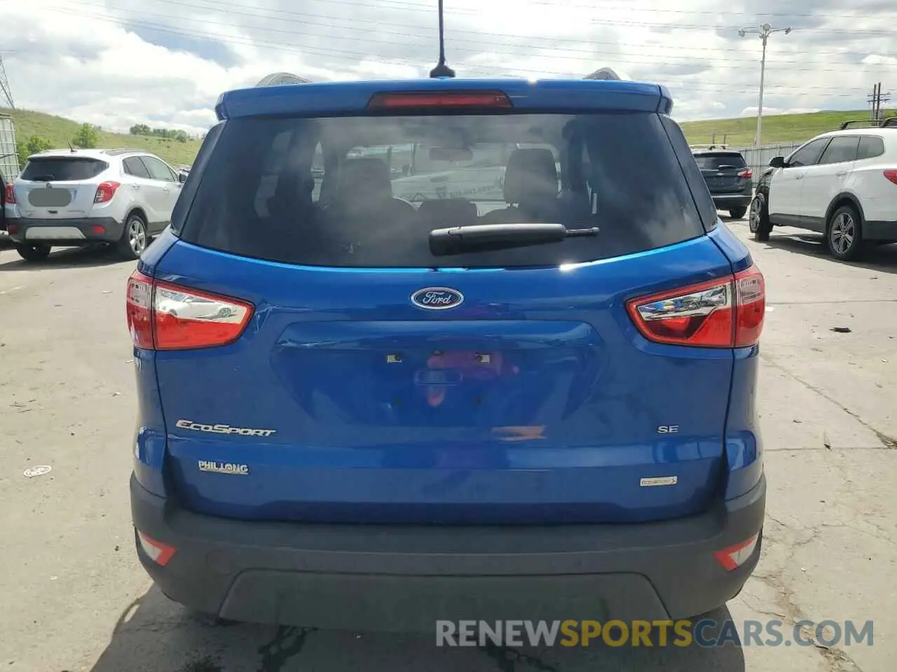 7 Photograph of a damaged car MAJ3S2GE1KC307947 FORD ECOSPORT 2019