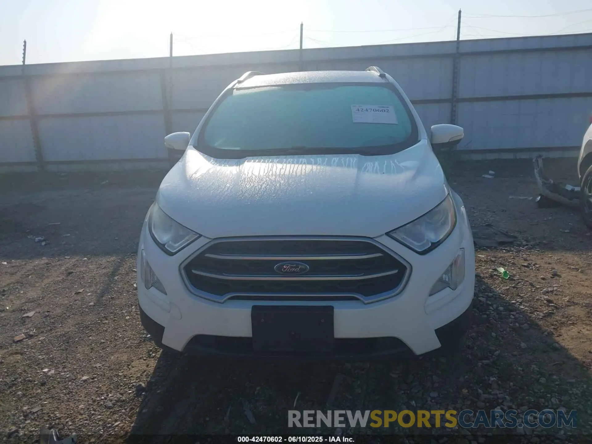 12 Photograph of a damaged car MAJ3S2GE2KC251467 FORD ECOSPORT 2019