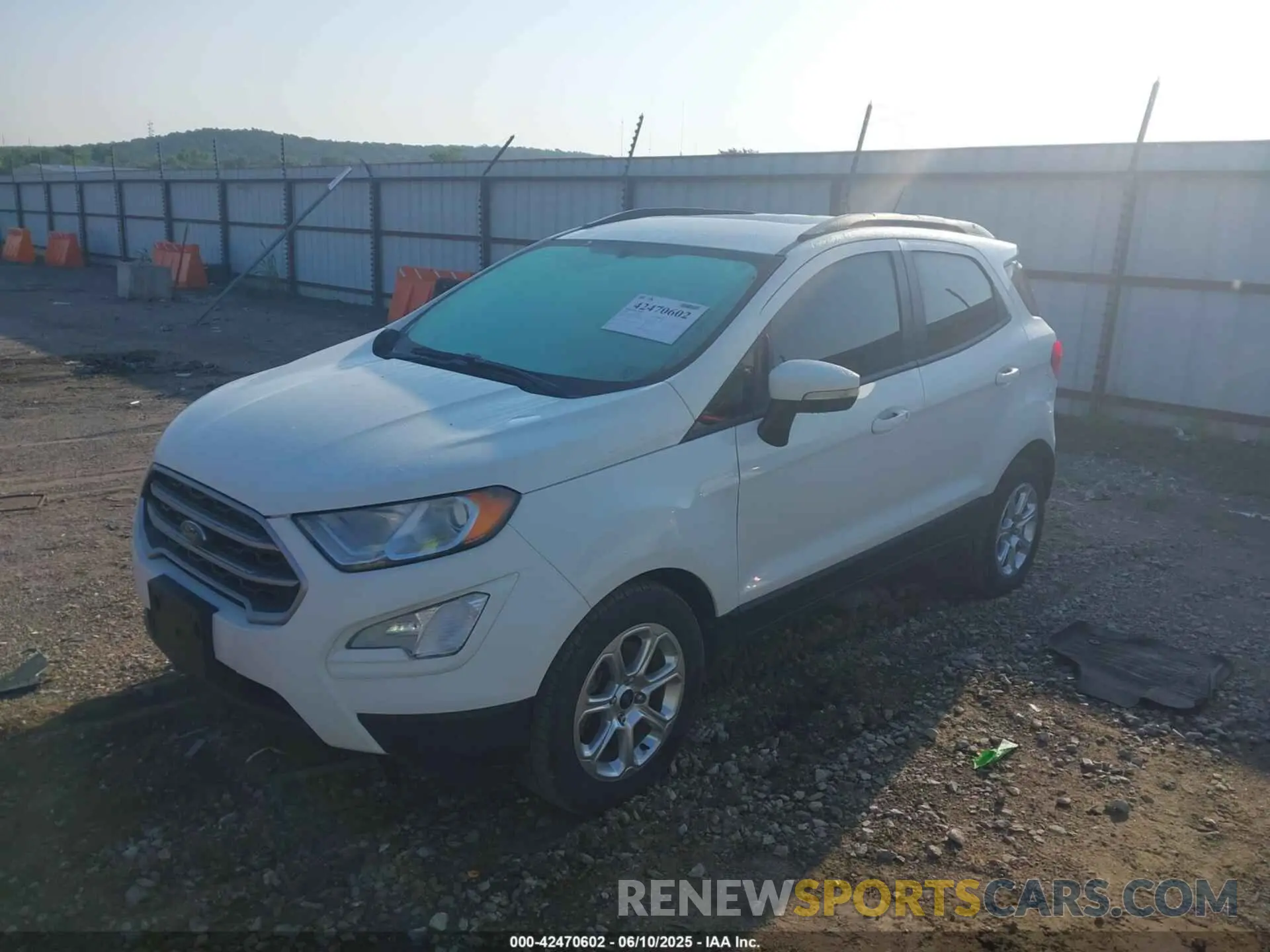 2 Photograph of a damaged car MAJ3S2GE2KC251467 FORD ECOSPORT 2019