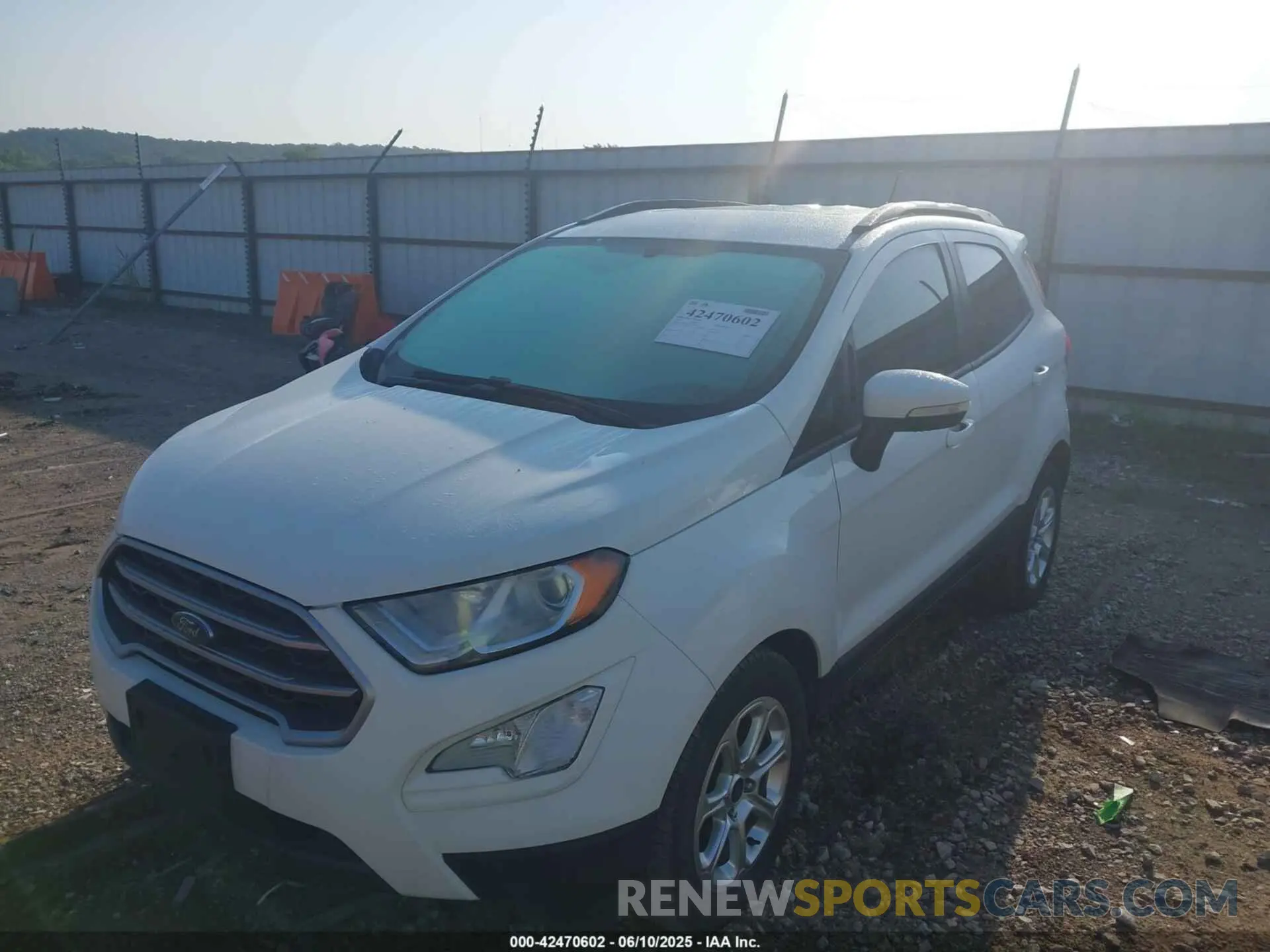 6 Photograph of a damaged car MAJ3S2GE2KC251467 FORD ECOSPORT 2019