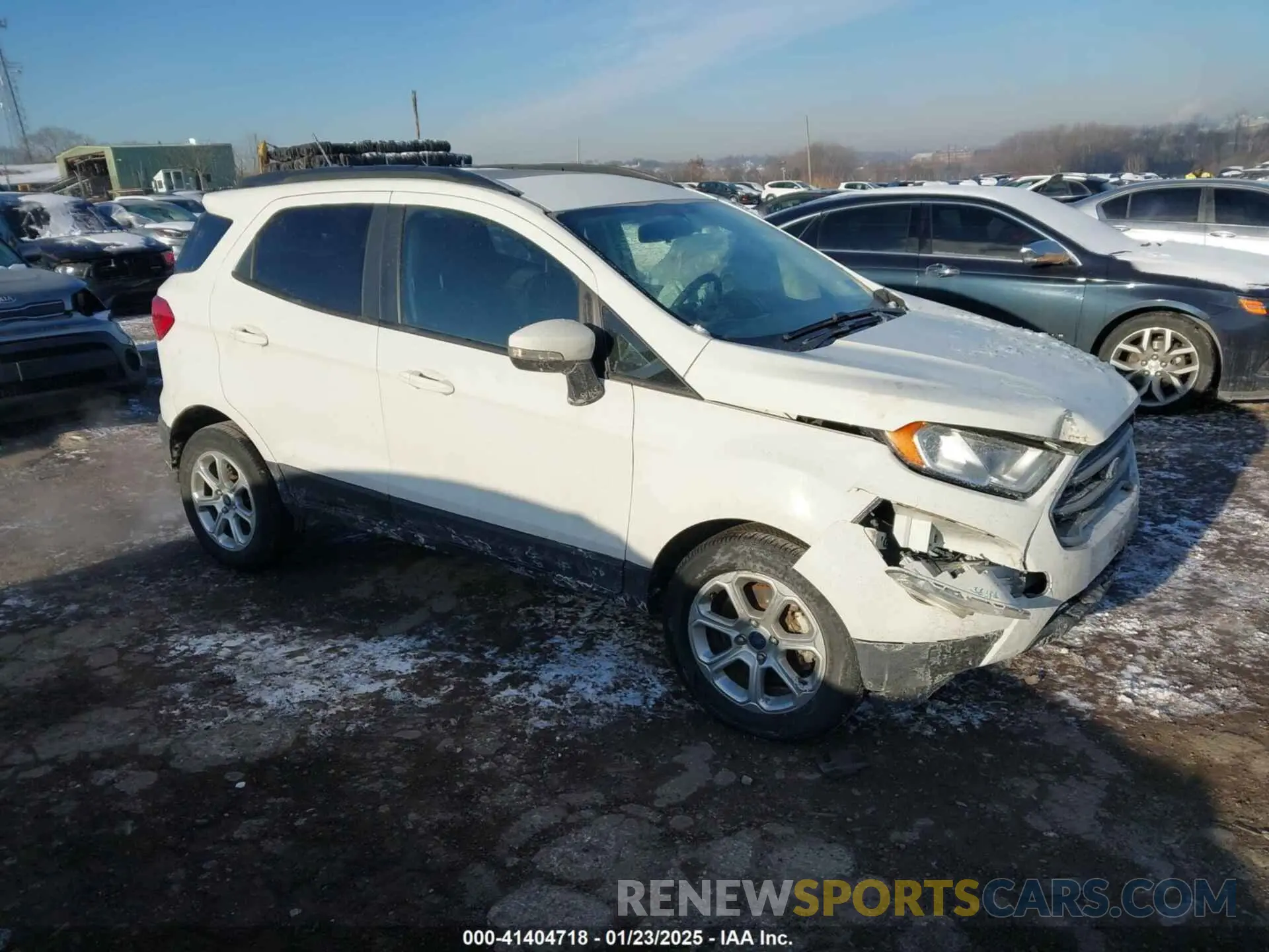 1 Photograph of a damaged car MAJ3S2GE2KC257737 FORD ECOSPORT 2019