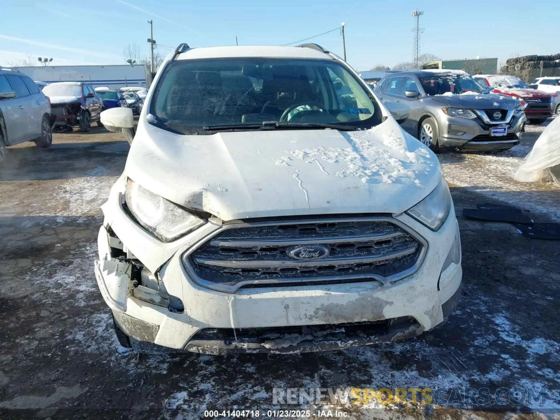 6 Photograph of a damaged car MAJ3S2GE2KC257737 FORD ECOSPORT 2019