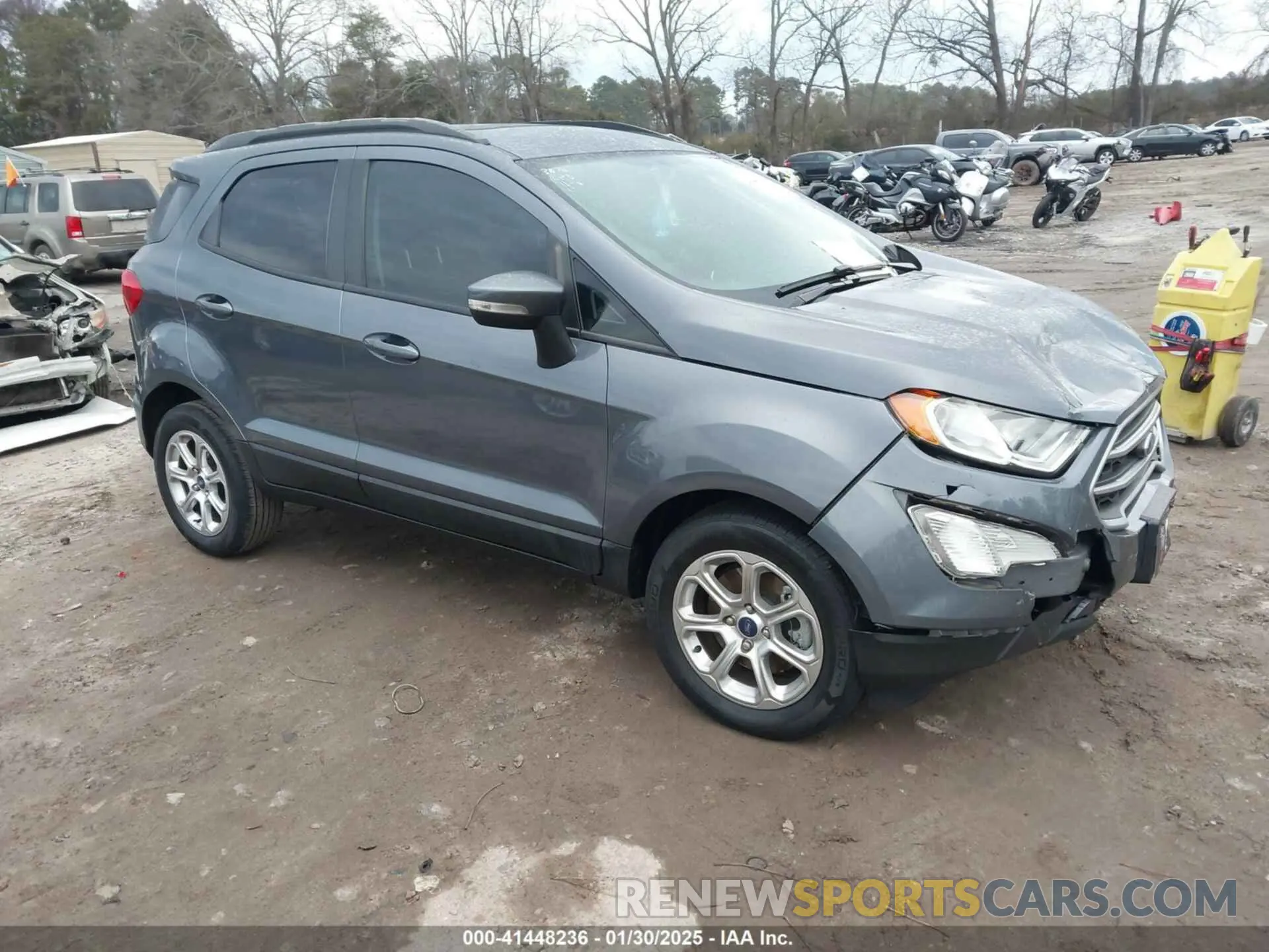 1 Photograph of a damaged car MAJ3S2GE2KC263876 FORD ECOSPORT 2019
