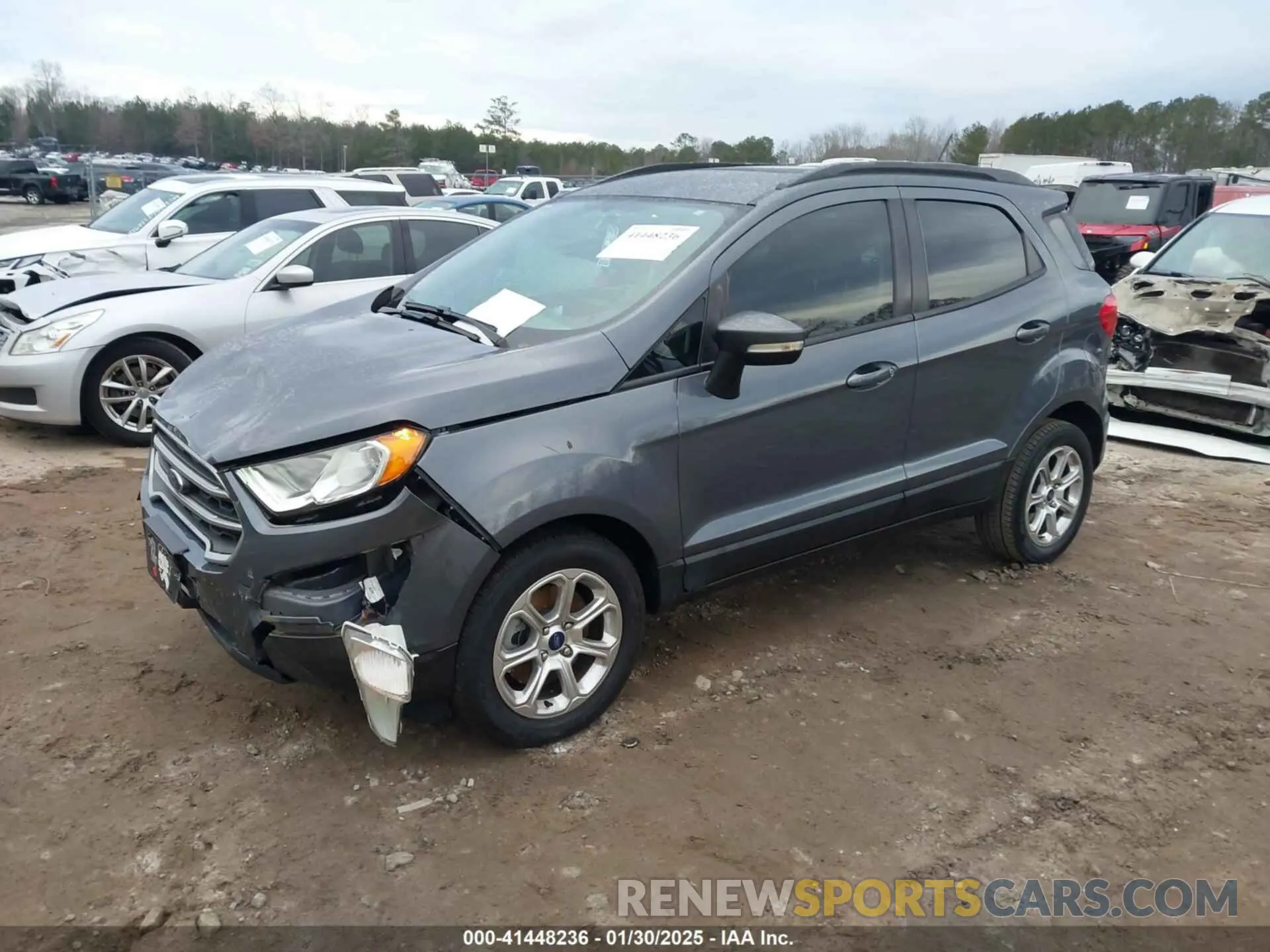 2 Photograph of a damaged car MAJ3S2GE2KC263876 FORD ECOSPORT 2019