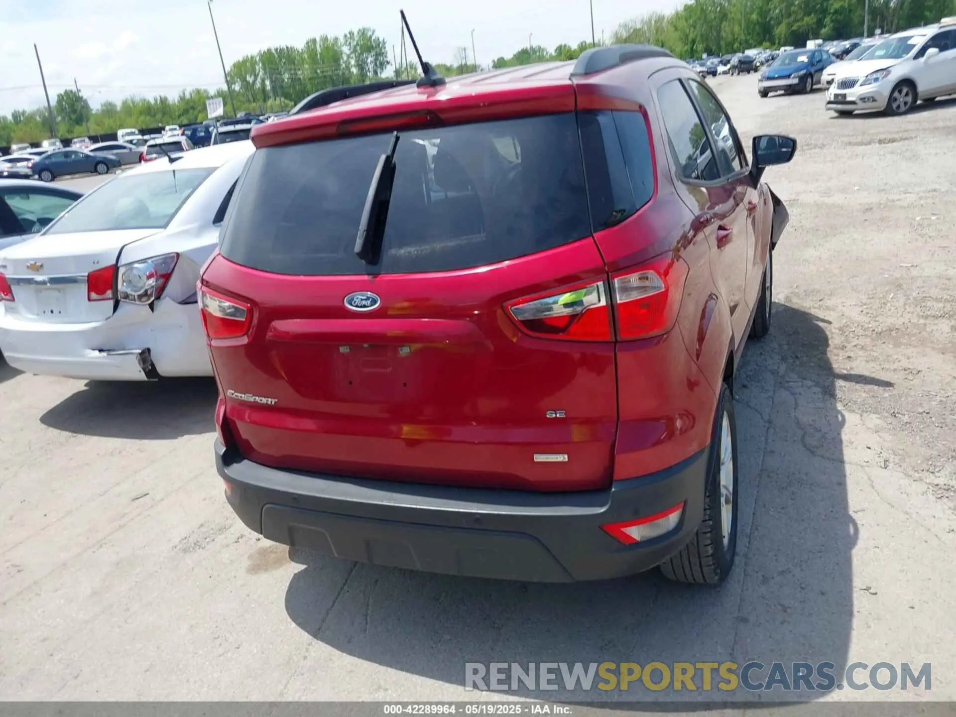 17 Photograph of a damaged car MAJ3S2GE2KC269239 FORD ECOSPORT 2019
