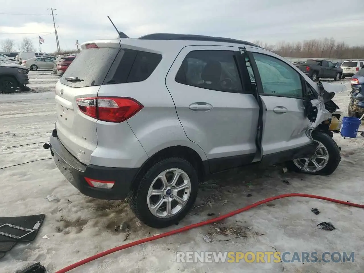 3 Photograph of a damaged car MAJ3S2GE2KC272352 FORD ECOSPORT 2019