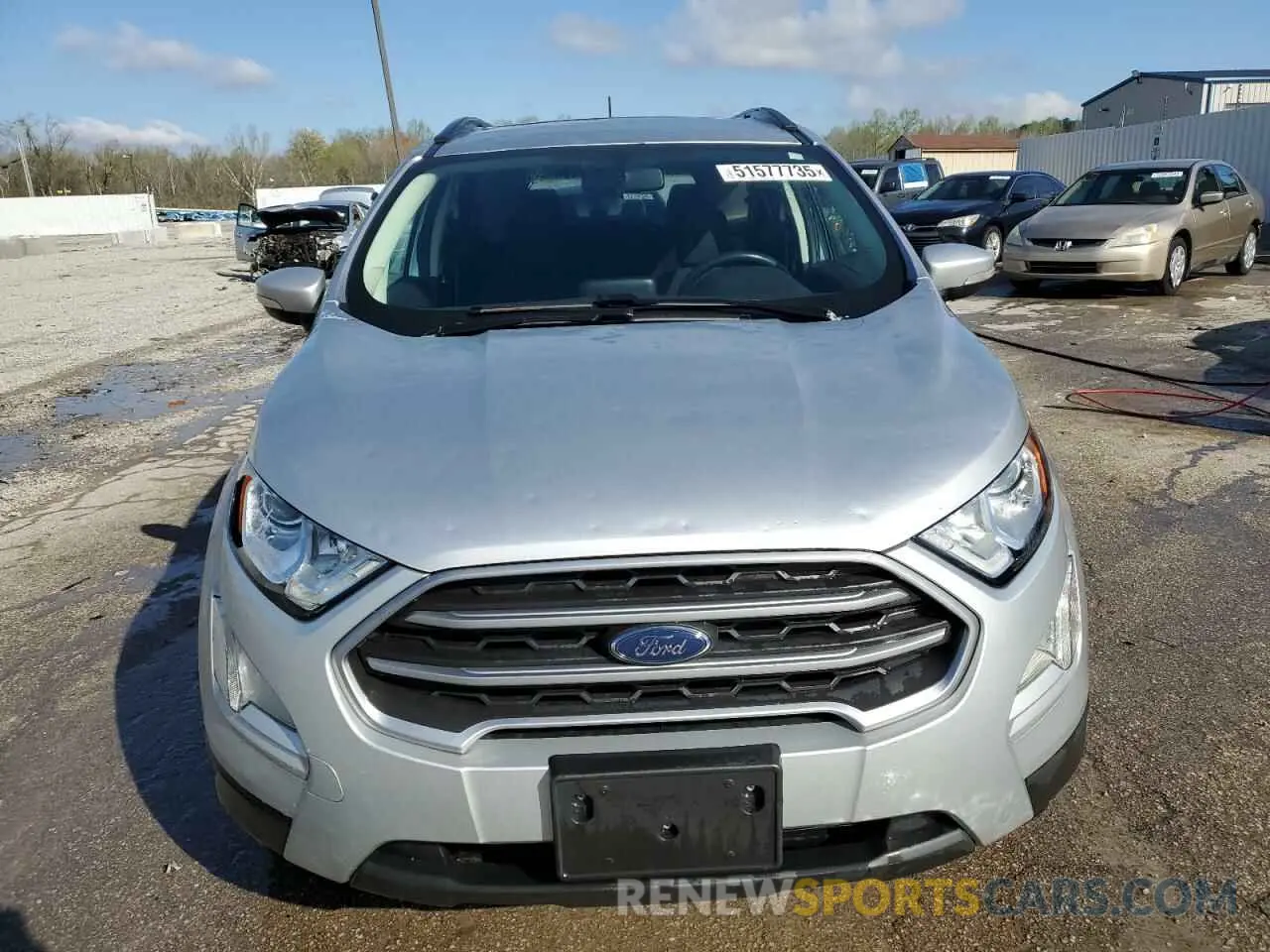 5 Photograph of a damaged car MAJ3S2GE2KC277311 FORD ECOSPORT 2019