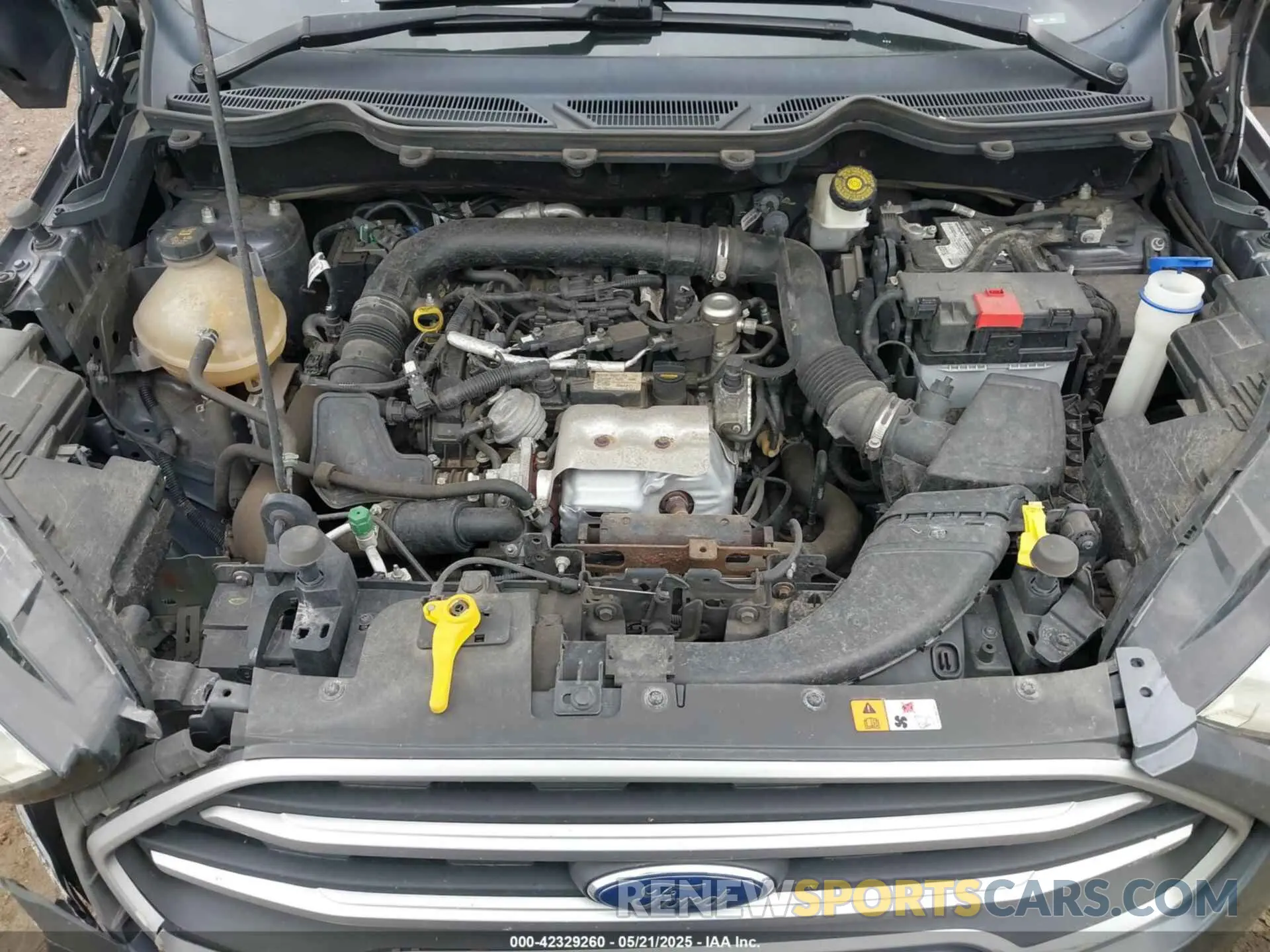 10 Photograph of a damaged car MAJ3S2GE2KC288289 FORD ECOSPORT 2019