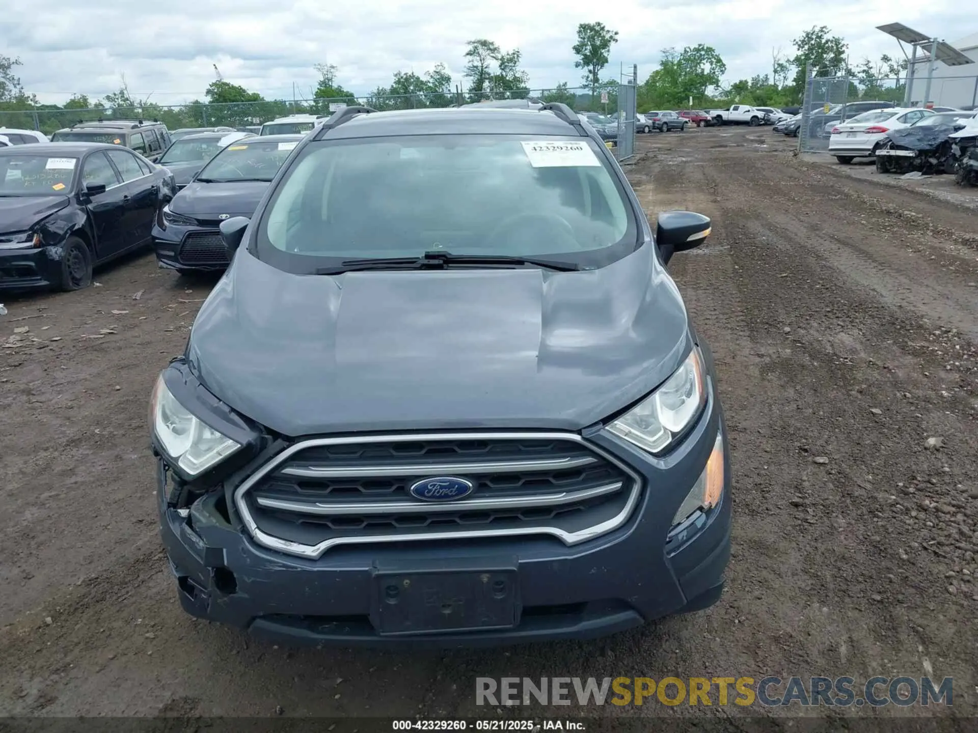 12 Photograph of a damaged car MAJ3S2GE2KC288289 FORD ECOSPORT 2019