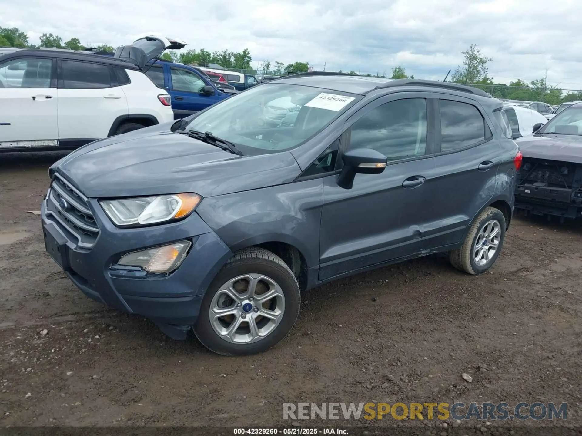 2 Photograph of a damaged car MAJ3S2GE2KC288289 FORD ECOSPORT 2019