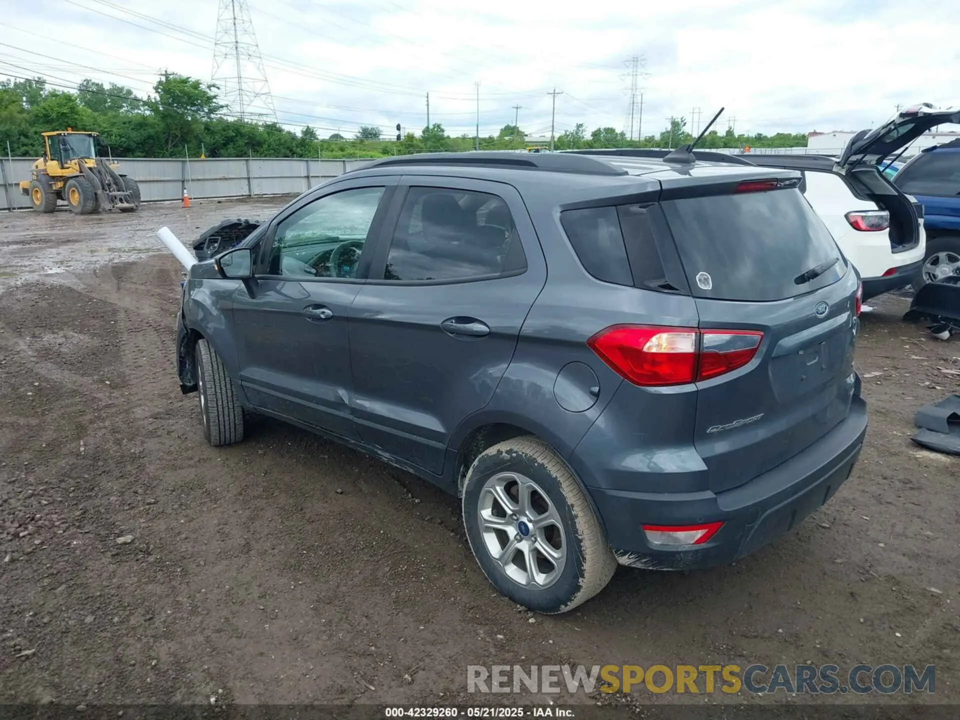 3 Photograph of a damaged car MAJ3S2GE2KC288289 FORD ECOSPORT 2019