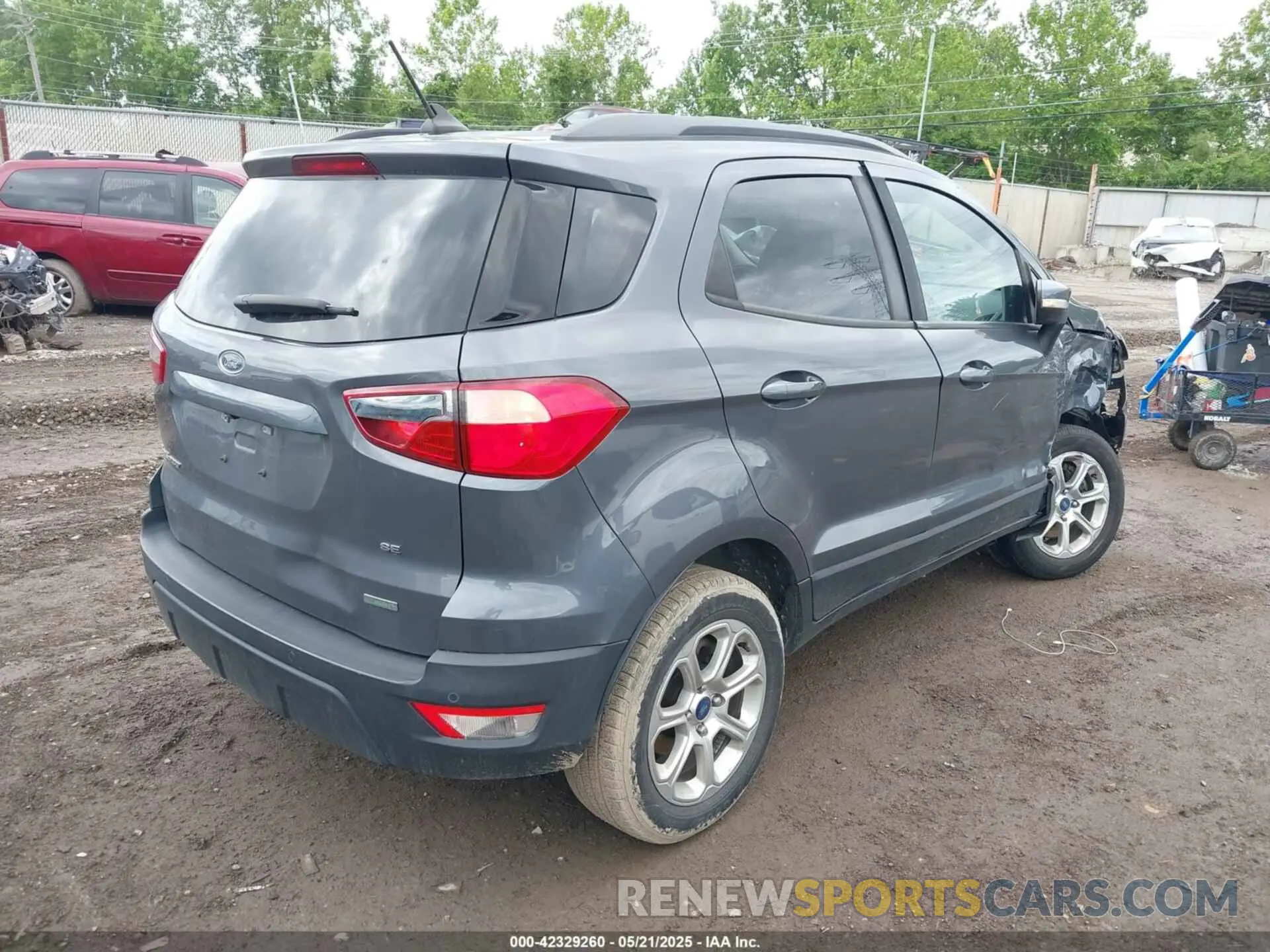 4 Photograph of a damaged car MAJ3S2GE2KC288289 FORD ECOSPORT 2019