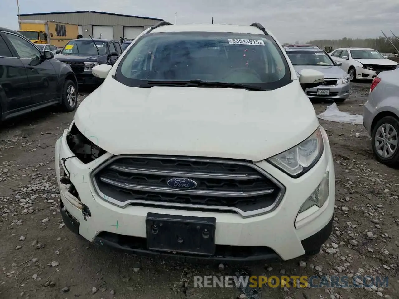 5 Photograph of a damaged car MAJ3S2GE2KC291693 FORD ECOSPORT 2019