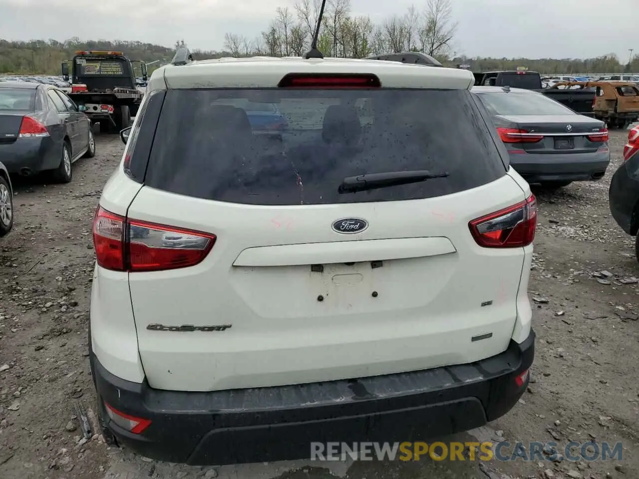 6 Photograph of a damaged car MAJ3S2GE2KC291693 FORD ECOSPORT 2019