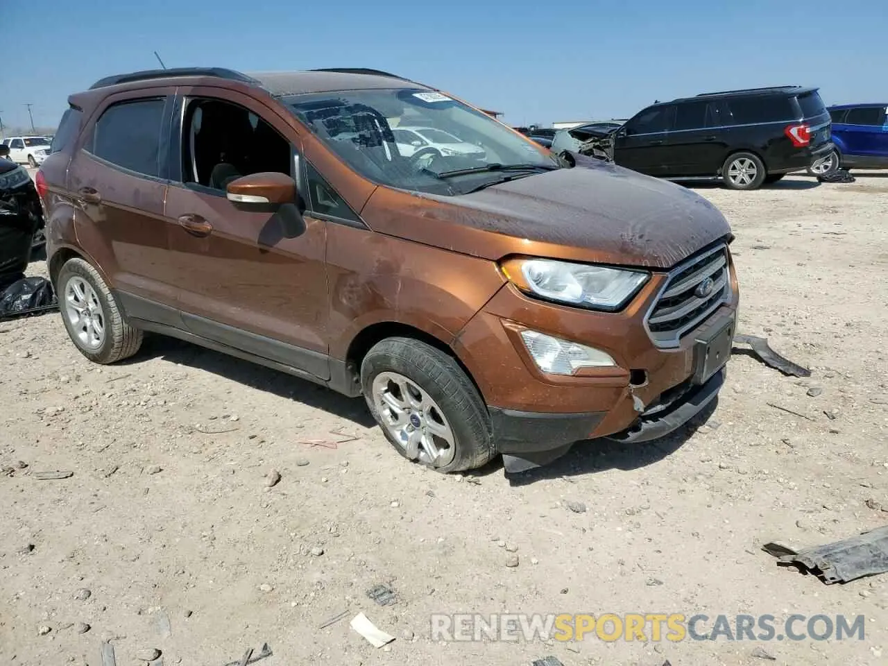 4 Photograph of a damaged car MAJ3S2GE2KC307245 FORD ECOSPORT 2019