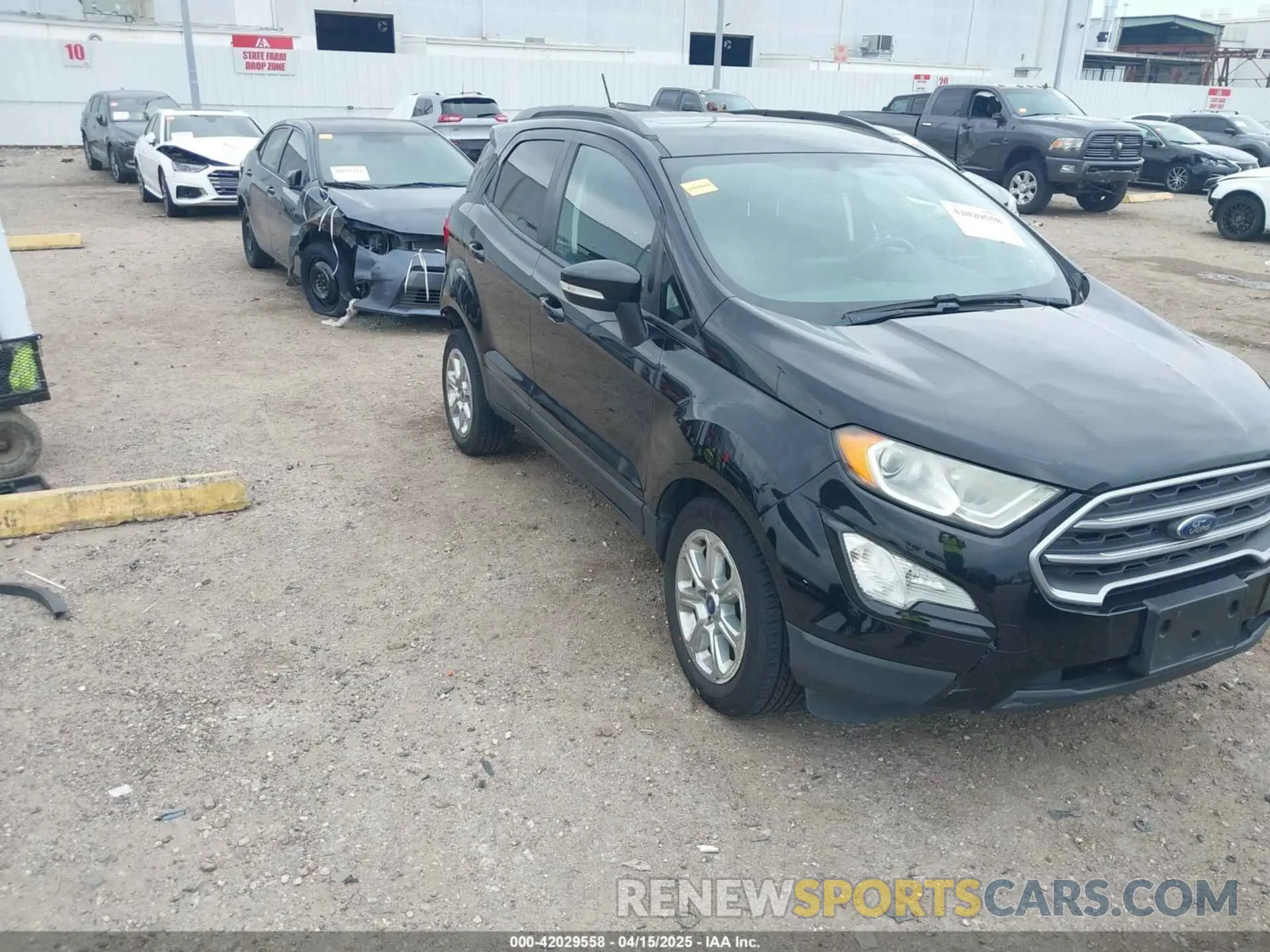1 Photograph of a damaged car MAJ3S2GE3KC268892 FORD ECOSPORT 2019