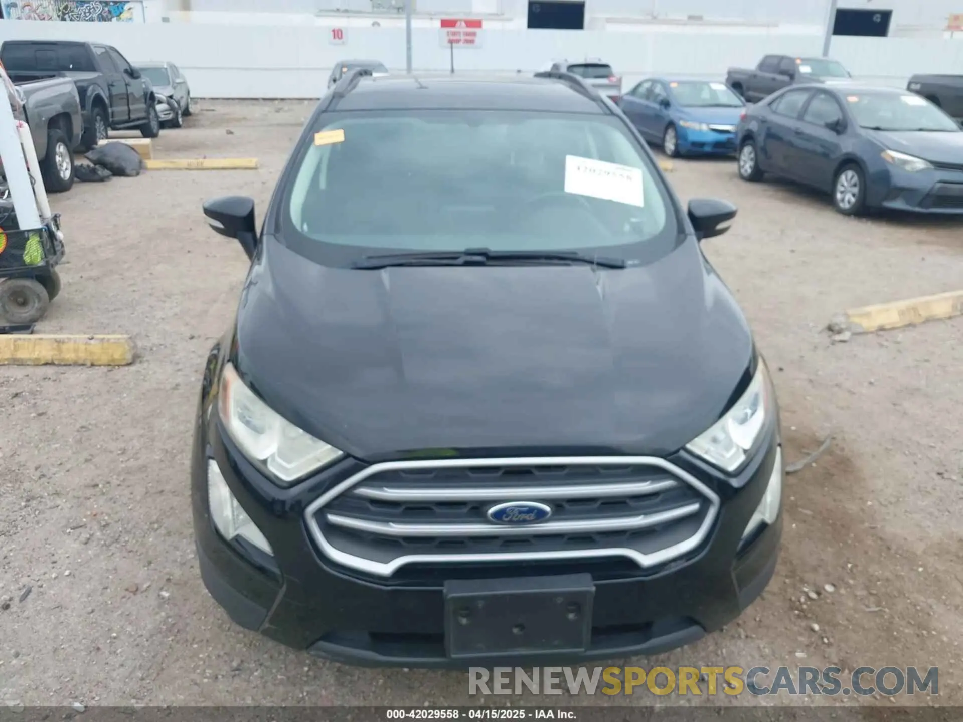 12 Photograph of a damaged car MAJ3S2GE3KC268892 FORD ECOSPORT 2019