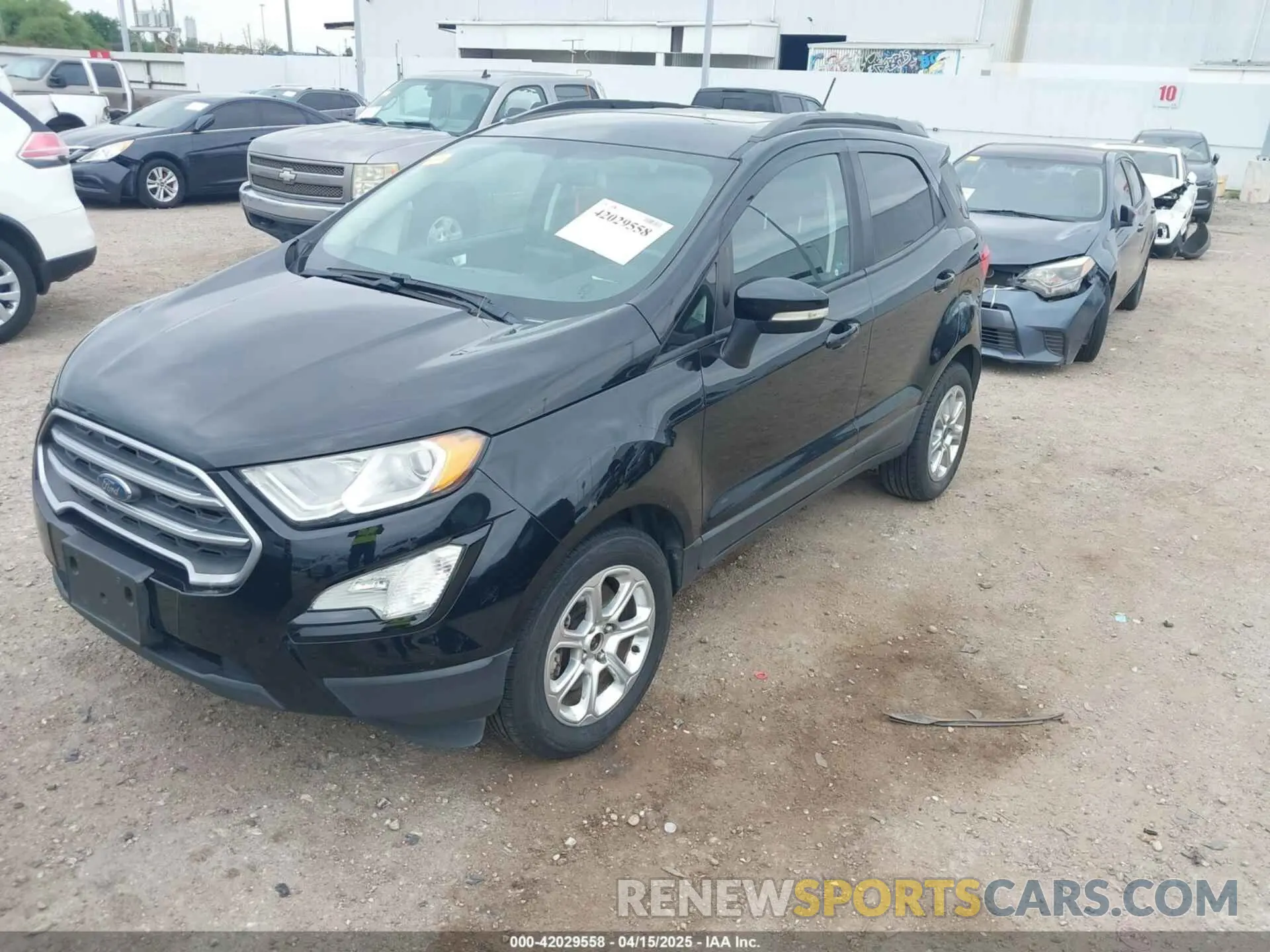 2 Photograph of a damaged car MAJ3S2GE3KC268892 FORD ECOSPORT 2019