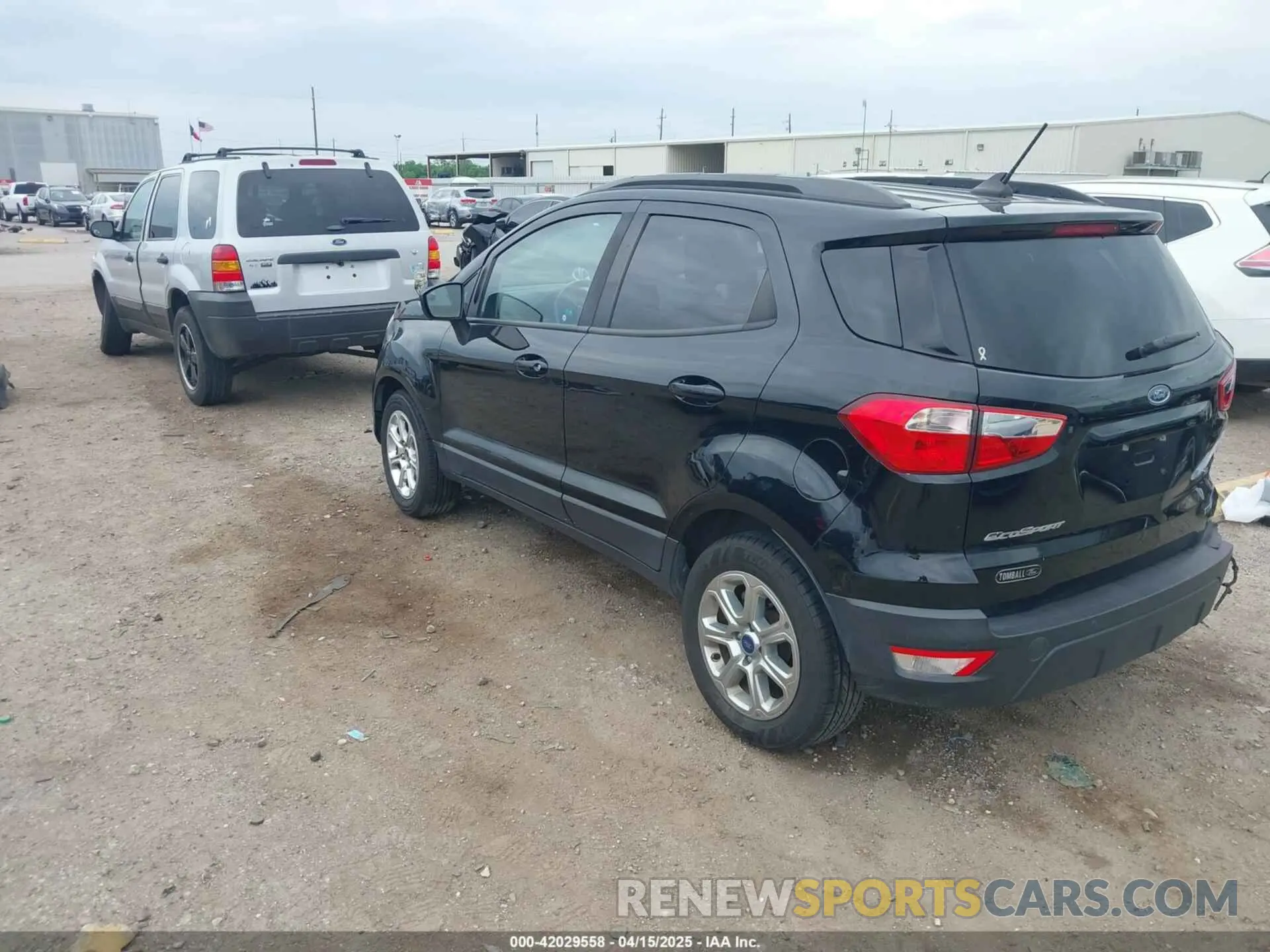 3 Photograph of a damaged car MAJ3S2GE3KC268892 FORD ECOSPORT 2019