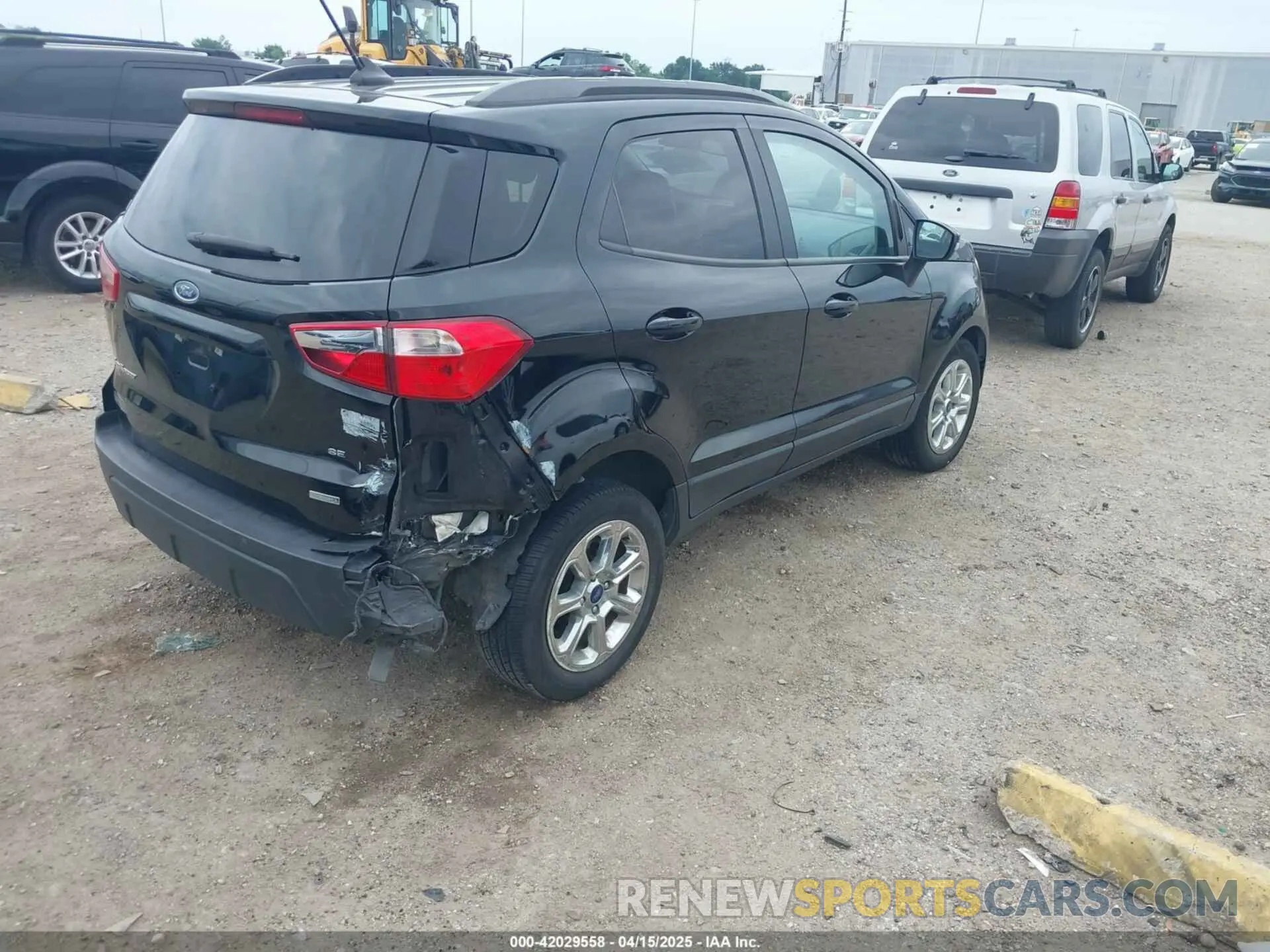 4 Photograph of a damaged car MAJ3S2GE3KC268892 FORD ECOSPORT 2019
