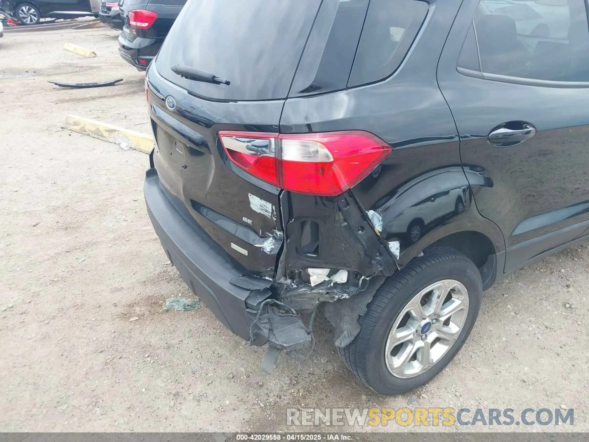 6 Photograph of a damaged car MAJ3S2GE3KC268892 FORD ECOSPORT 2019