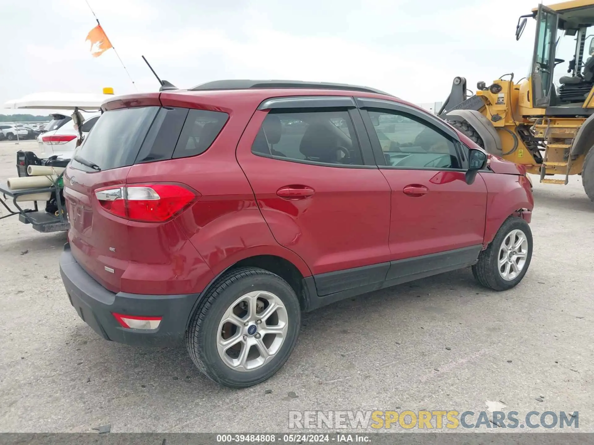 4 Photograph of a damaged car MAJ3S2GE3KC269105 FORD ECOSPORT 2019