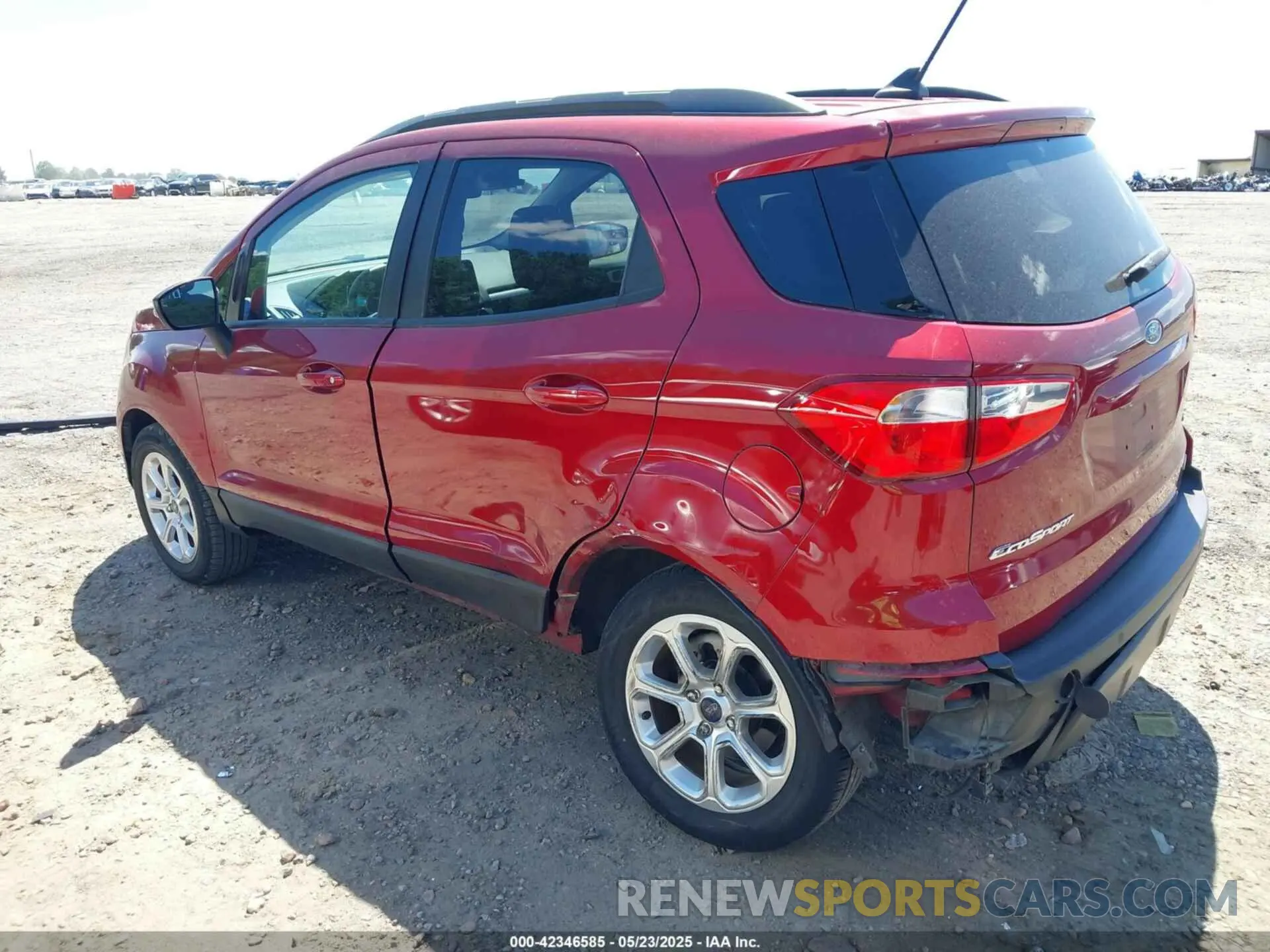 3 Photograph of a damaged car MAJ3S2GE3KC273638 FORD ECOSPORT 2019