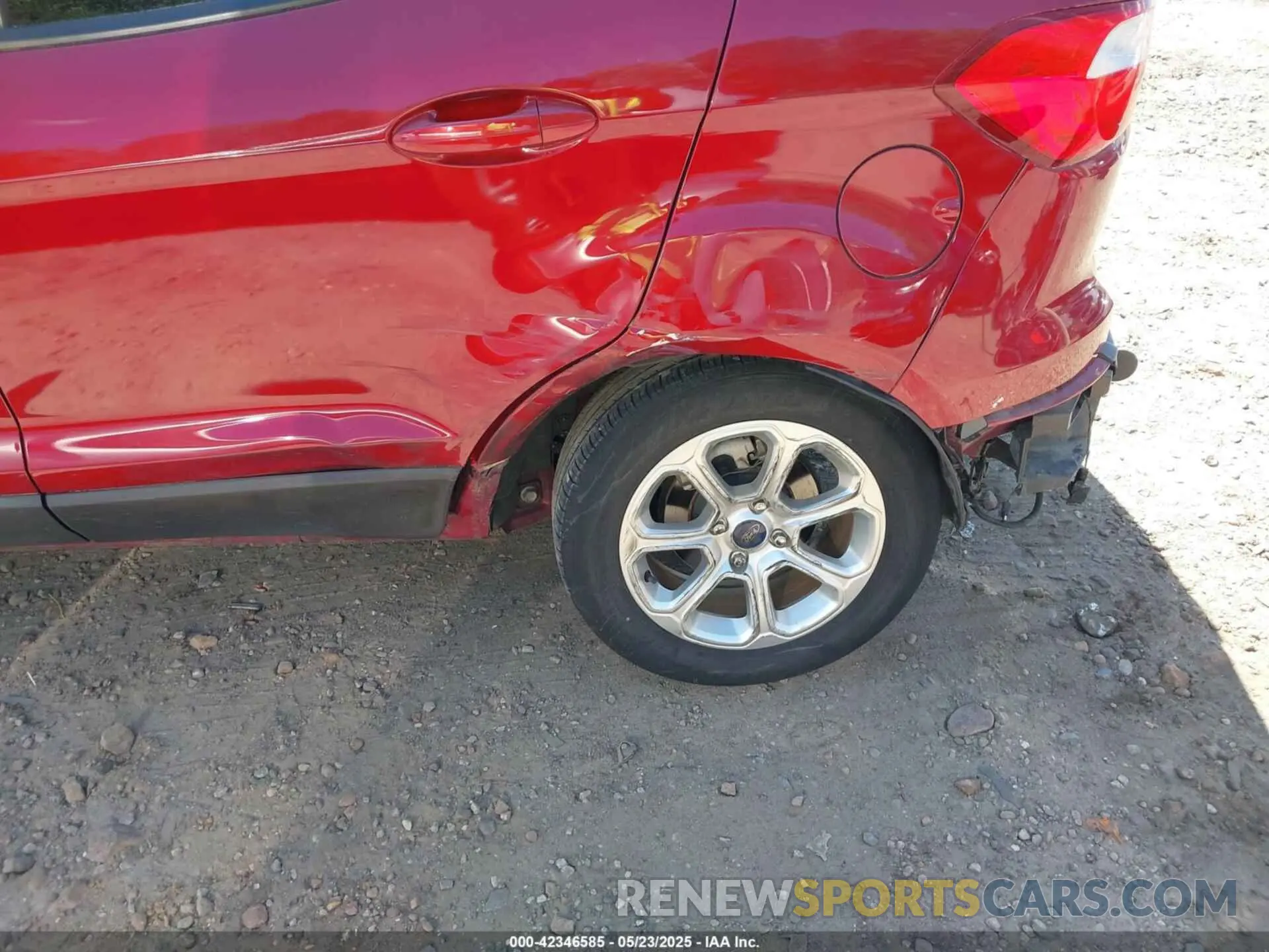 6 Photograph of a damaged car MAJ3S2GE3KC273638 FORD ECOSPORT 2019