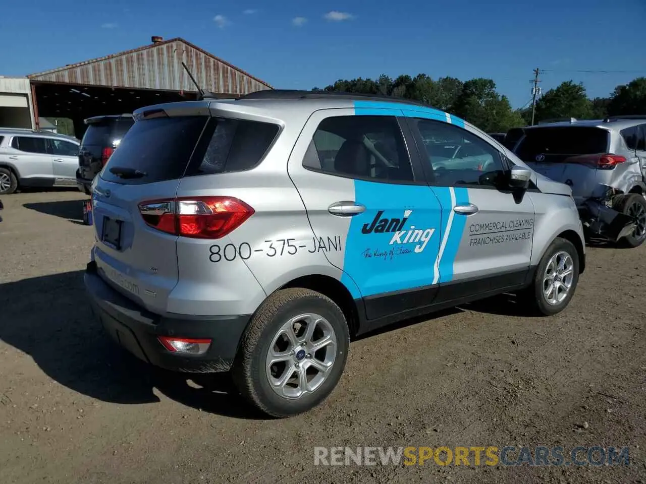 3 Photograph of a damaged car MAJ3S2GE3KC292688 FORD ECOSPORT 2019
