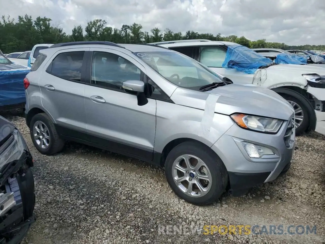 4 Photograph of a damaged car MAJ3S2GE3KC292688 FORD ECOSPORT 2019