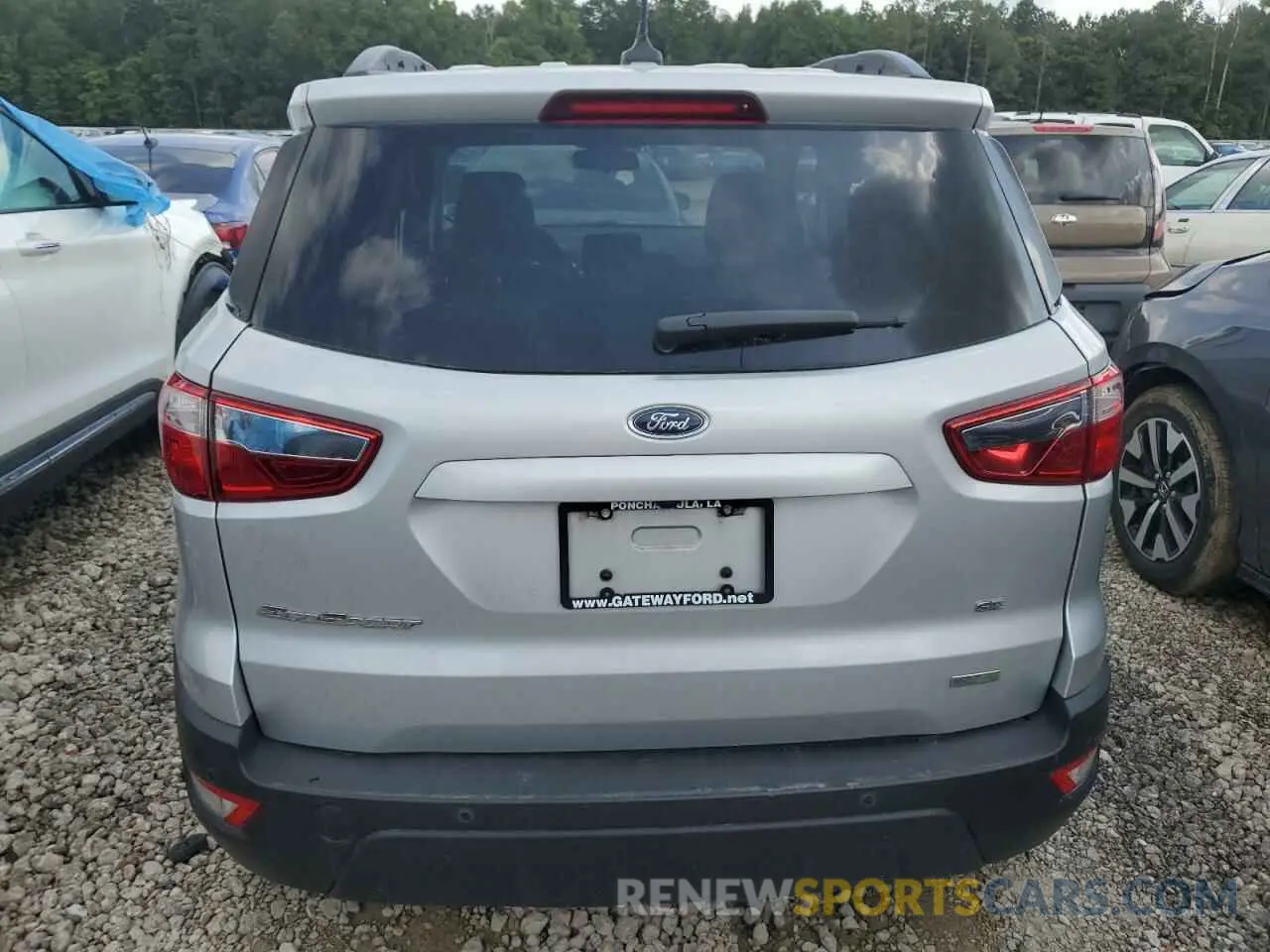6 Photograph of a damaged car MAJ3S2GE3KC292688 FORD ECOSPORT 2019