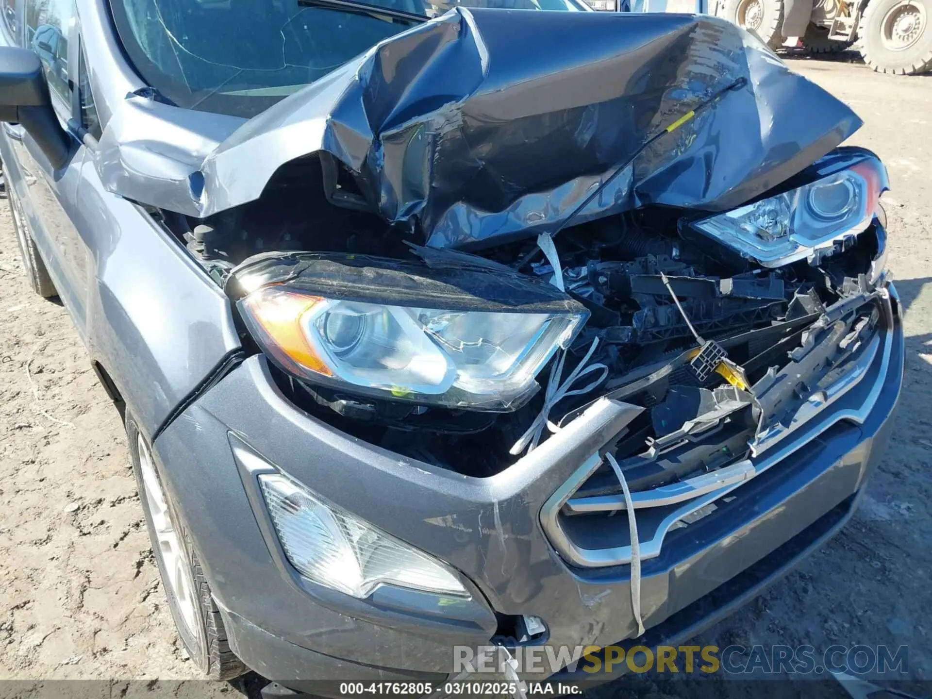 6 Photograph of a damaged car MAJ3S2GE3KC299737 FORD ECOSPORT 2019