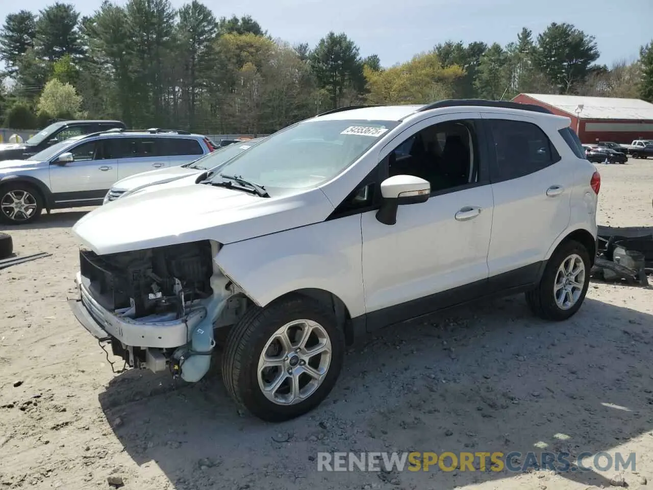 1 Photograph of a damaged car MAJ3S2GE4KC255603 FORD ECOSPORT 2019