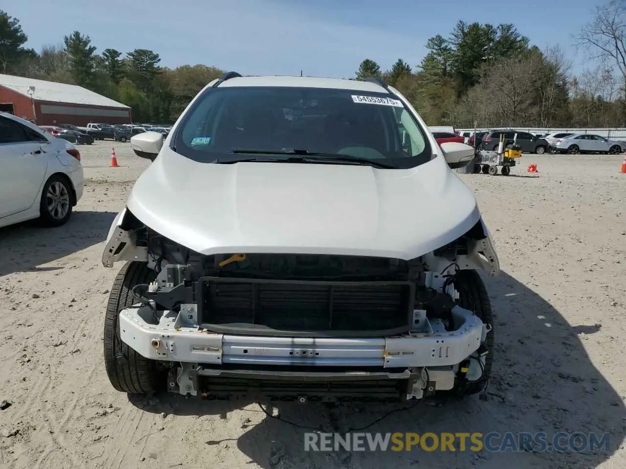 5 Photograph of a damaged car MAJ3S2GE4KC255603 FORD ECOSPORT 2019
