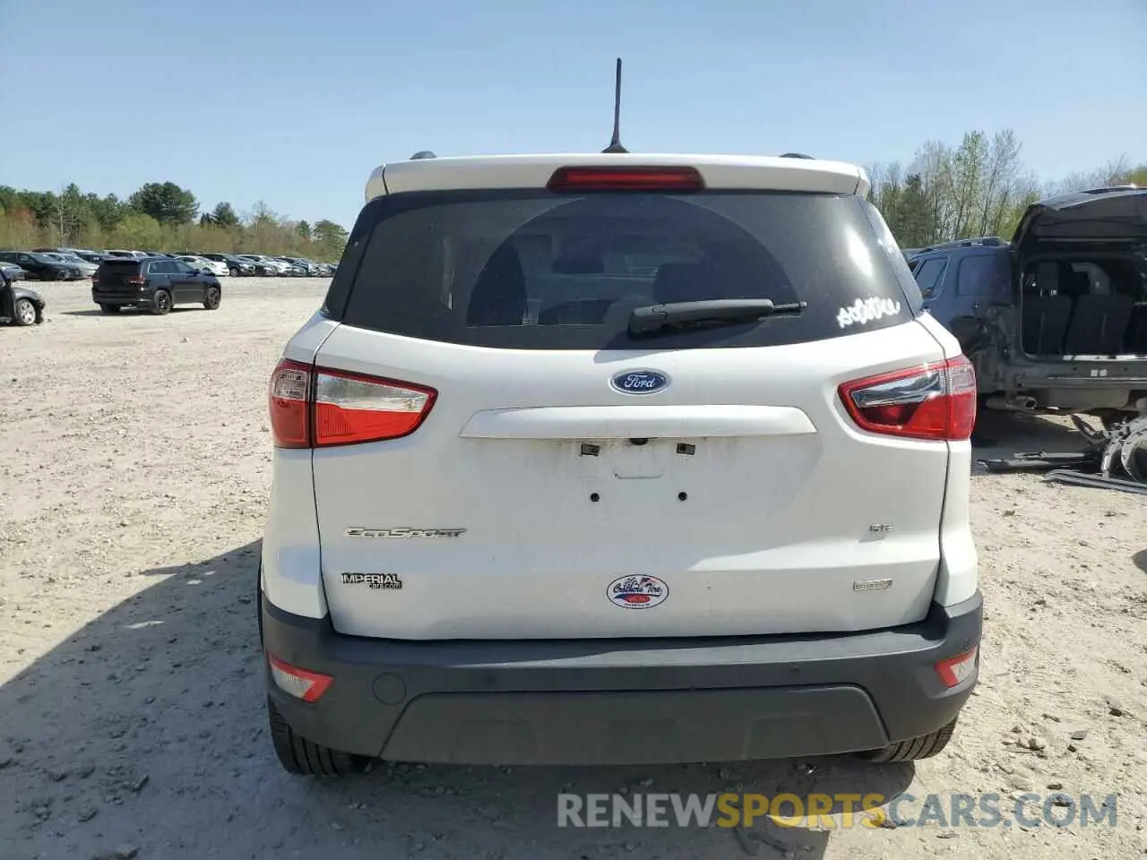 6 Photograph of a damaged car MAJ3S2GE4KC255603 FORD ECOSPORT 2019