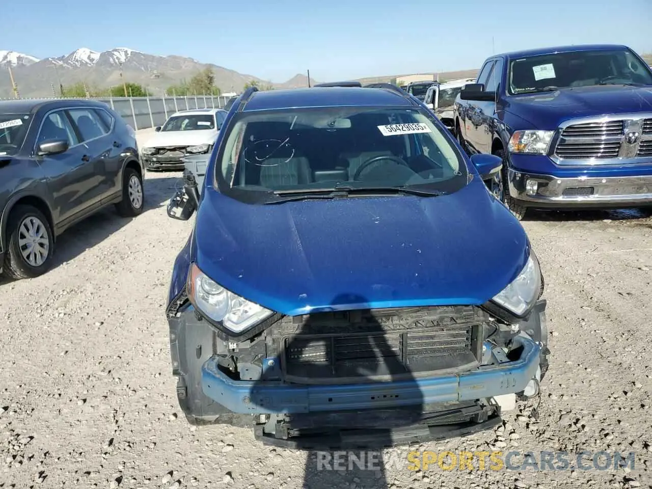 5 Photograph of a damaged car MAJ3S2GE4KC285605 FORD ECOSPORT 2019