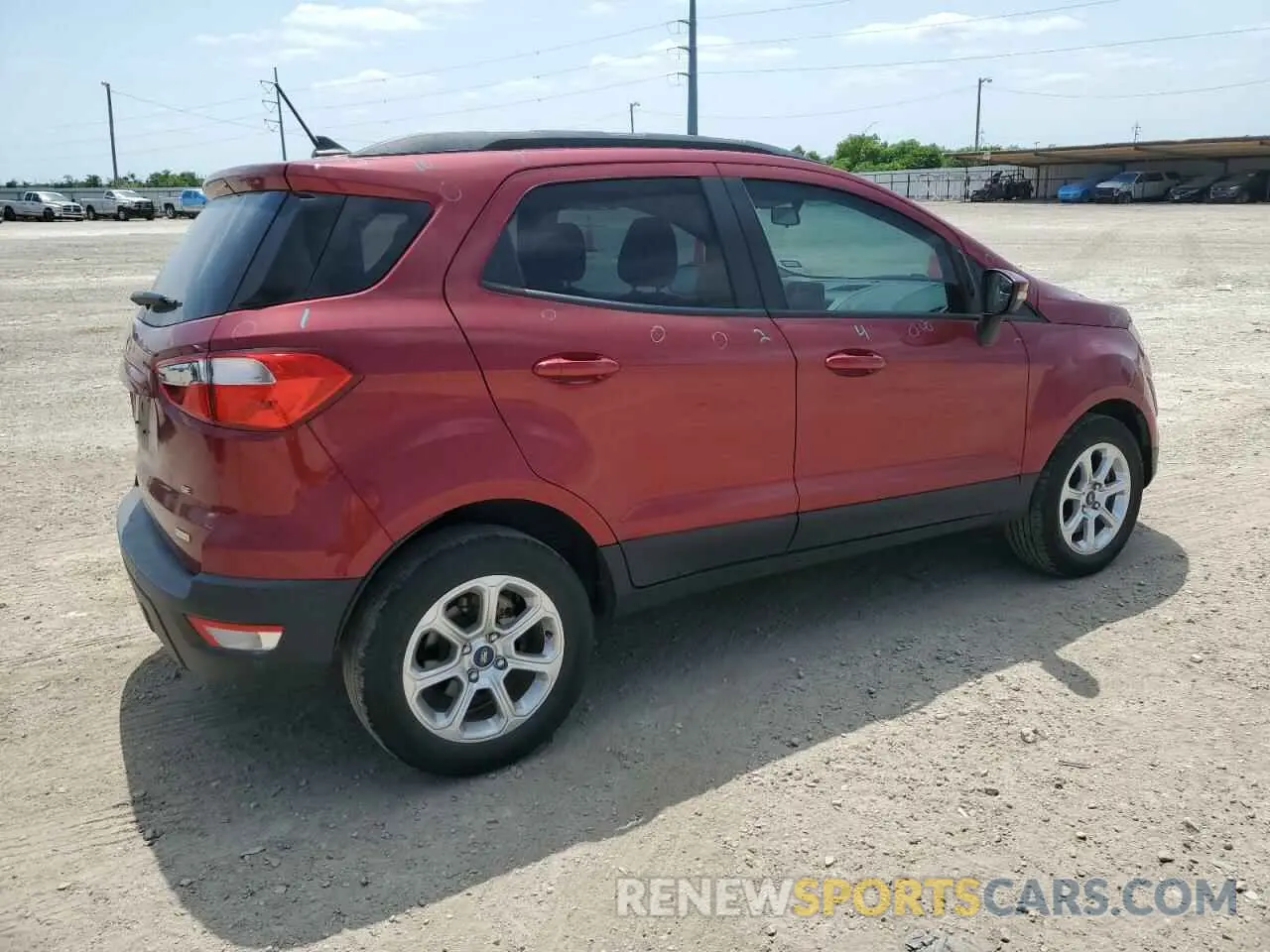 3 Photograph of a damaged car MAJ3S2GE4KC302791 FORD ECOSPORT 2019