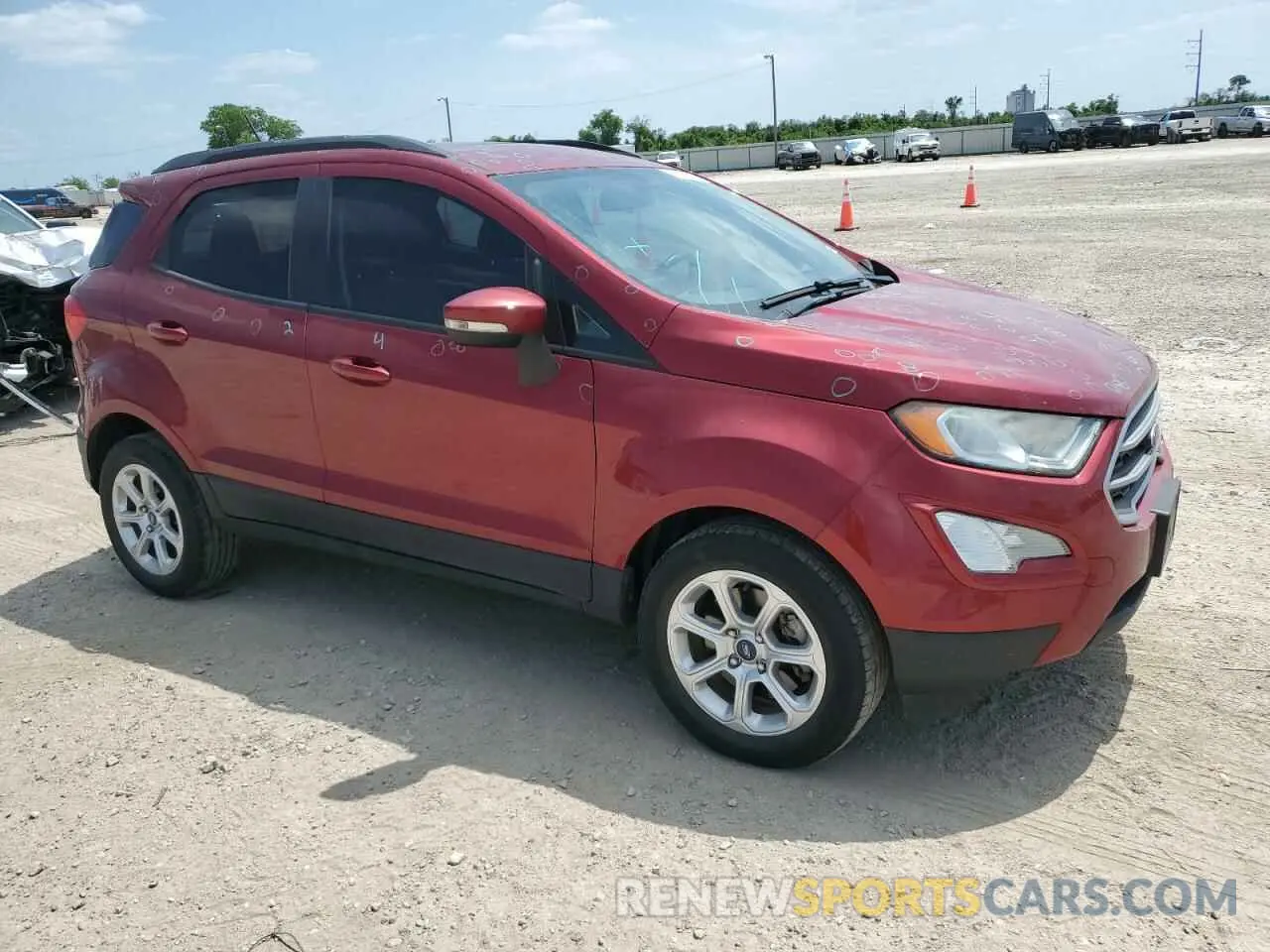 4 Photograph of a damaged car MAJ3S2GE4KC302791 FORD ECOSPORT 2019