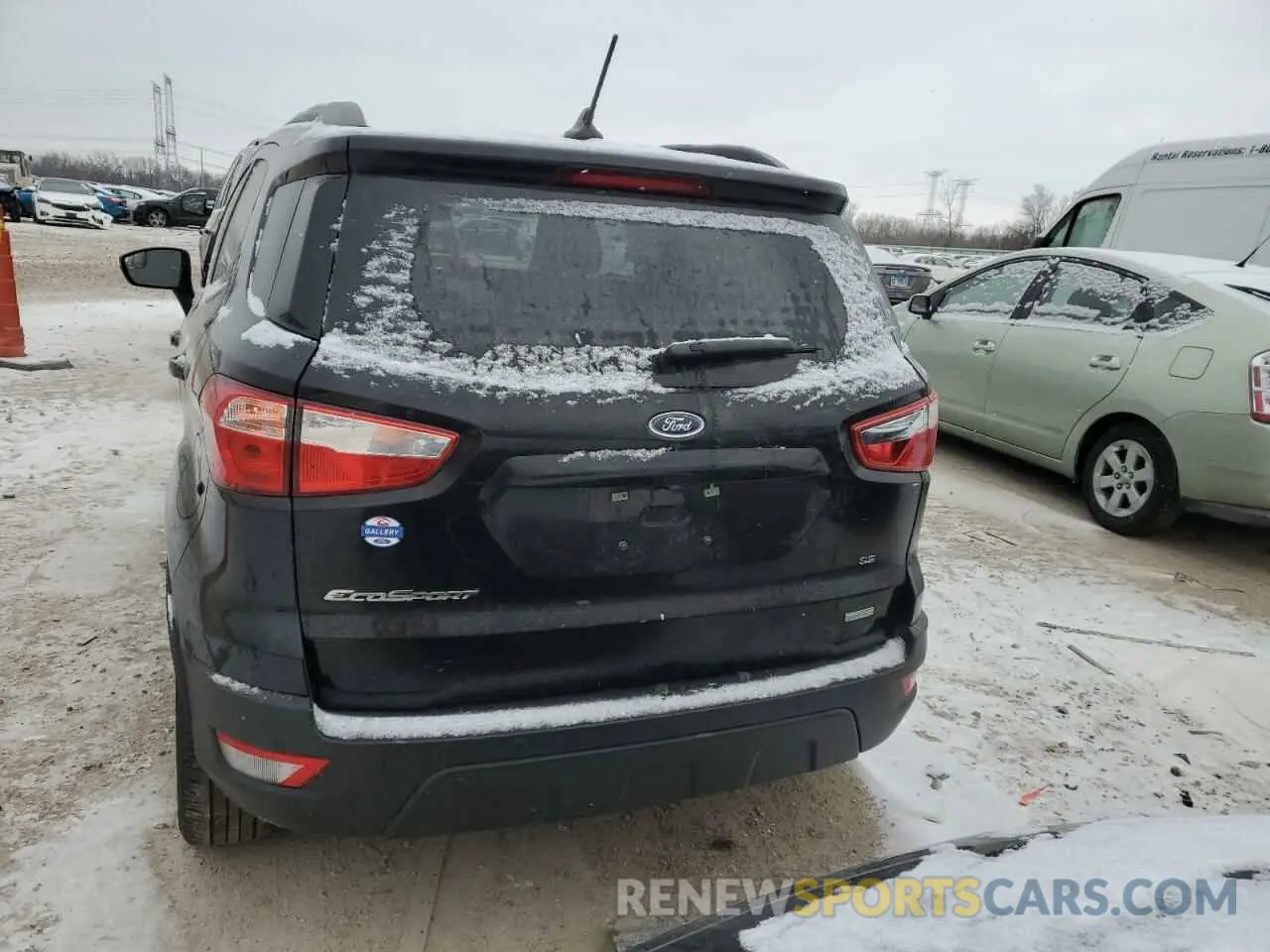 6 Photograph of a damaged car MAJ3S2GE4KC308770 FORD ECOSPORT 2019