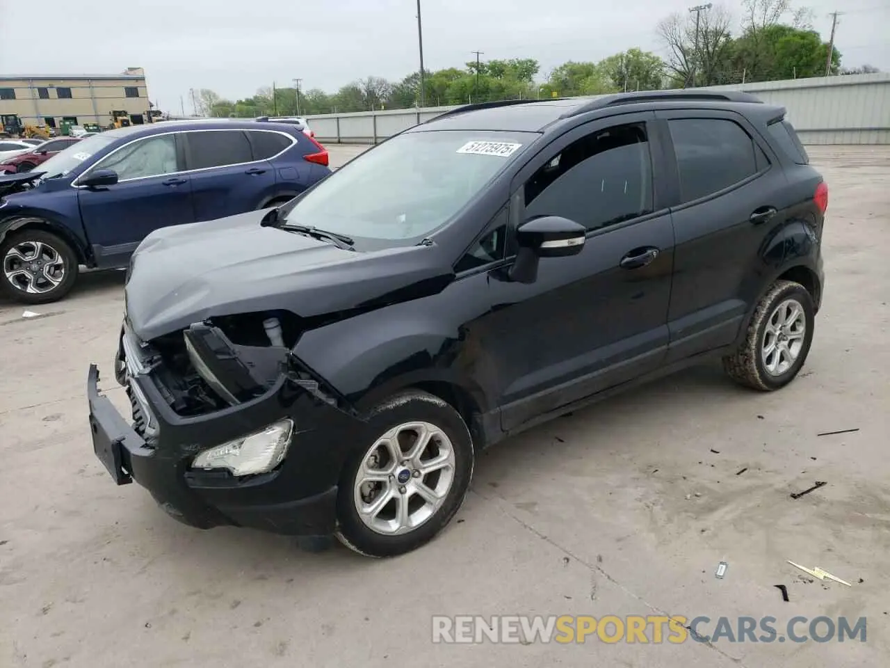 1 Photograph of a damaged car MAJ3S2GE5KC263273 FORD ECOSPORT 2019