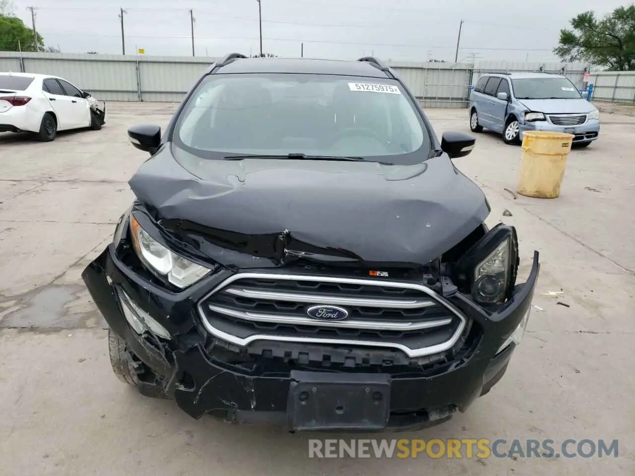 5 Photograph of a damaged car MAJ3S2GE5KC263273 FORD ECOSPORT 2019