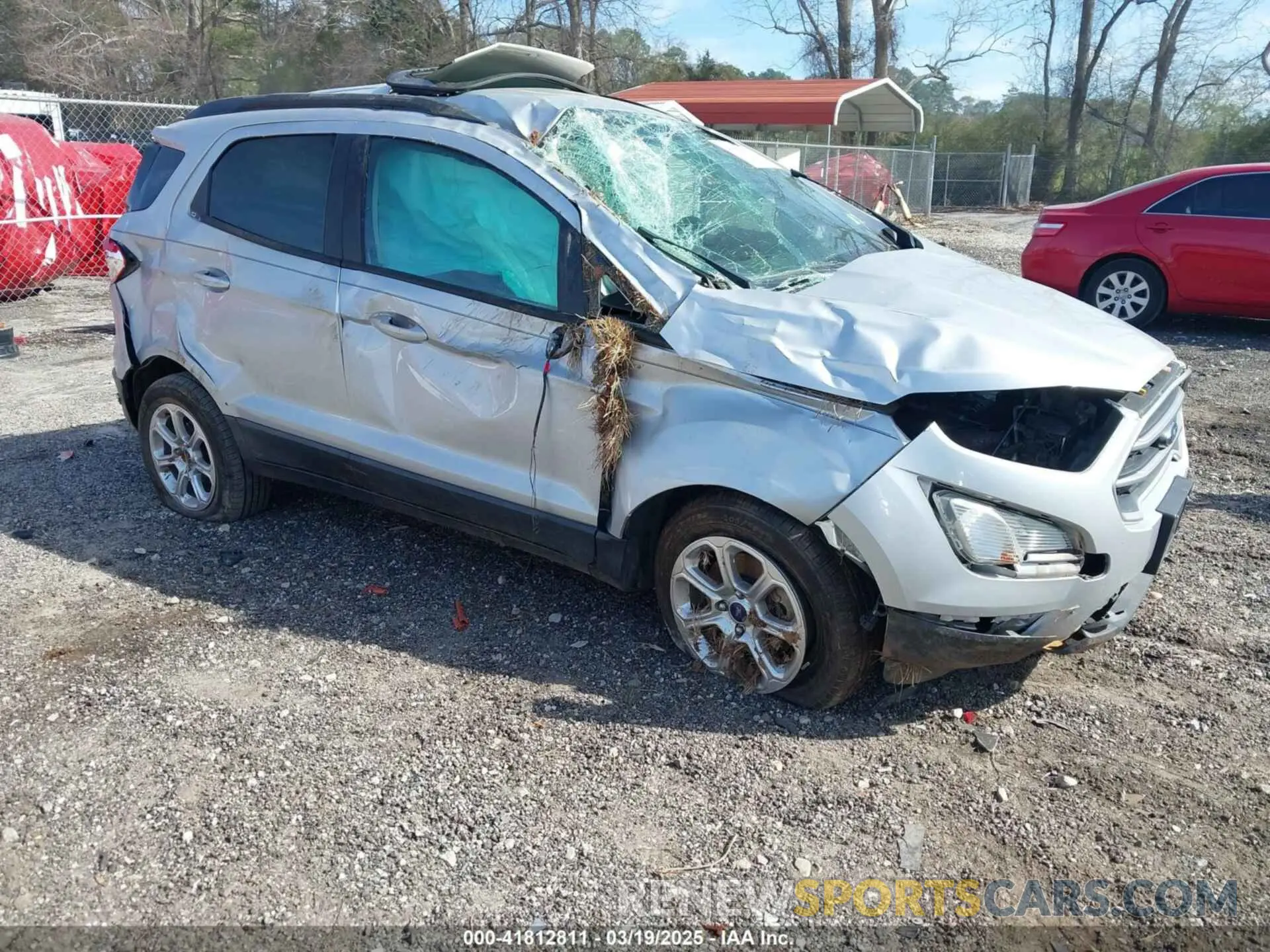 1 Photograph of a damaged car MAJ3S2GE5KC276296 FORD ECOSPORT 2019