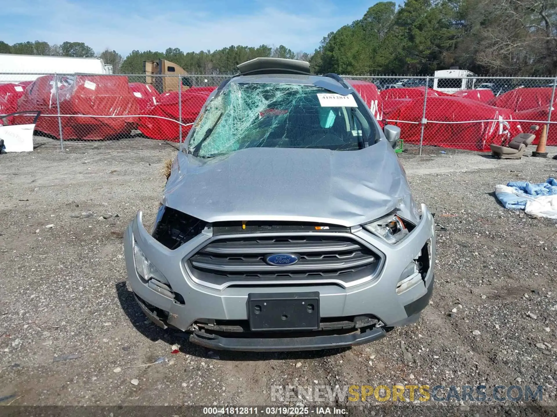 11 Photograph of a damaged car MAJ3S2GE5KC276296 FORD ECOSPORT 2019