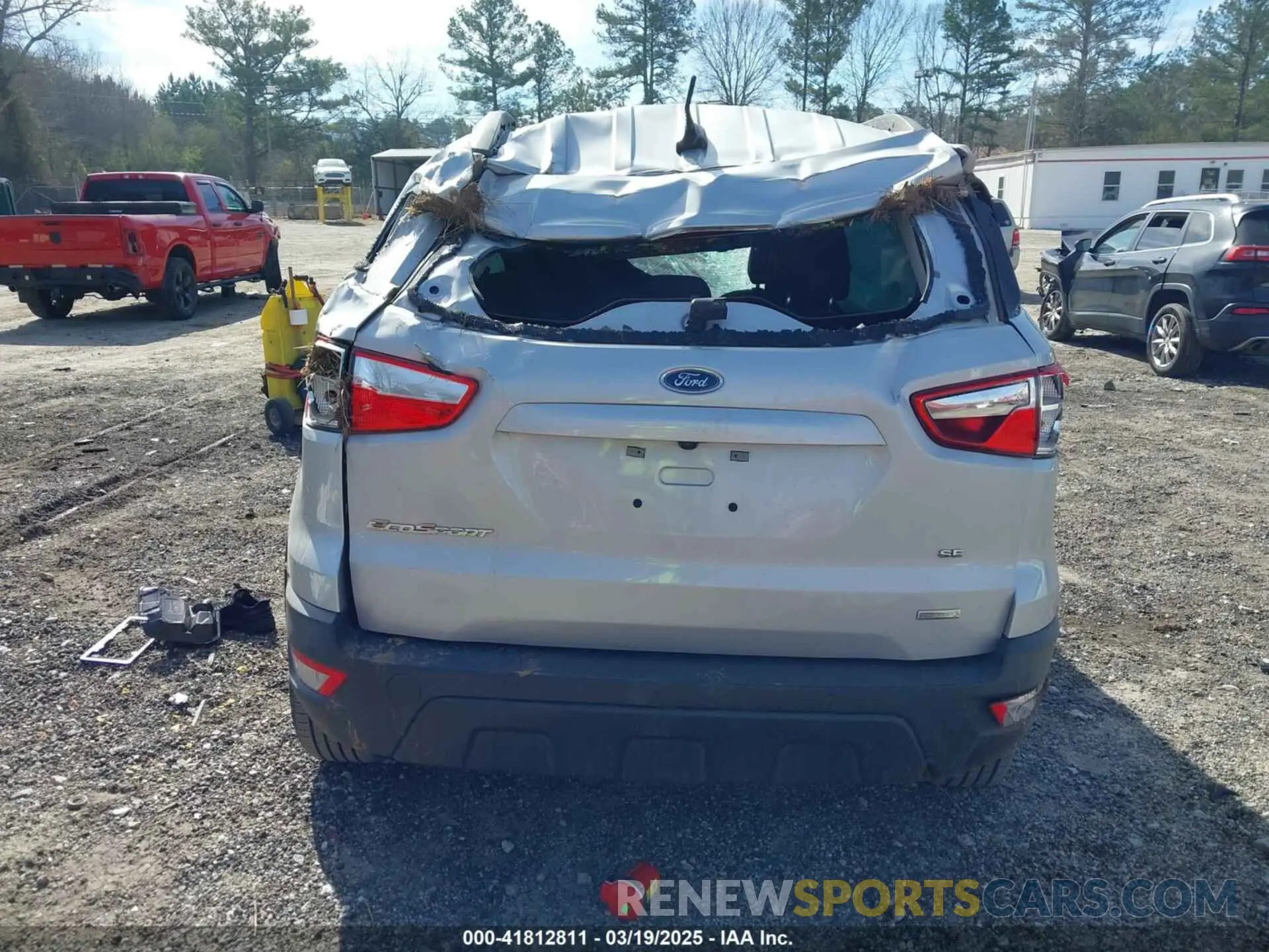 15 Photograph of a damaged car MAJ3S2GE5KC276296 FORD ECOSPORT 2019